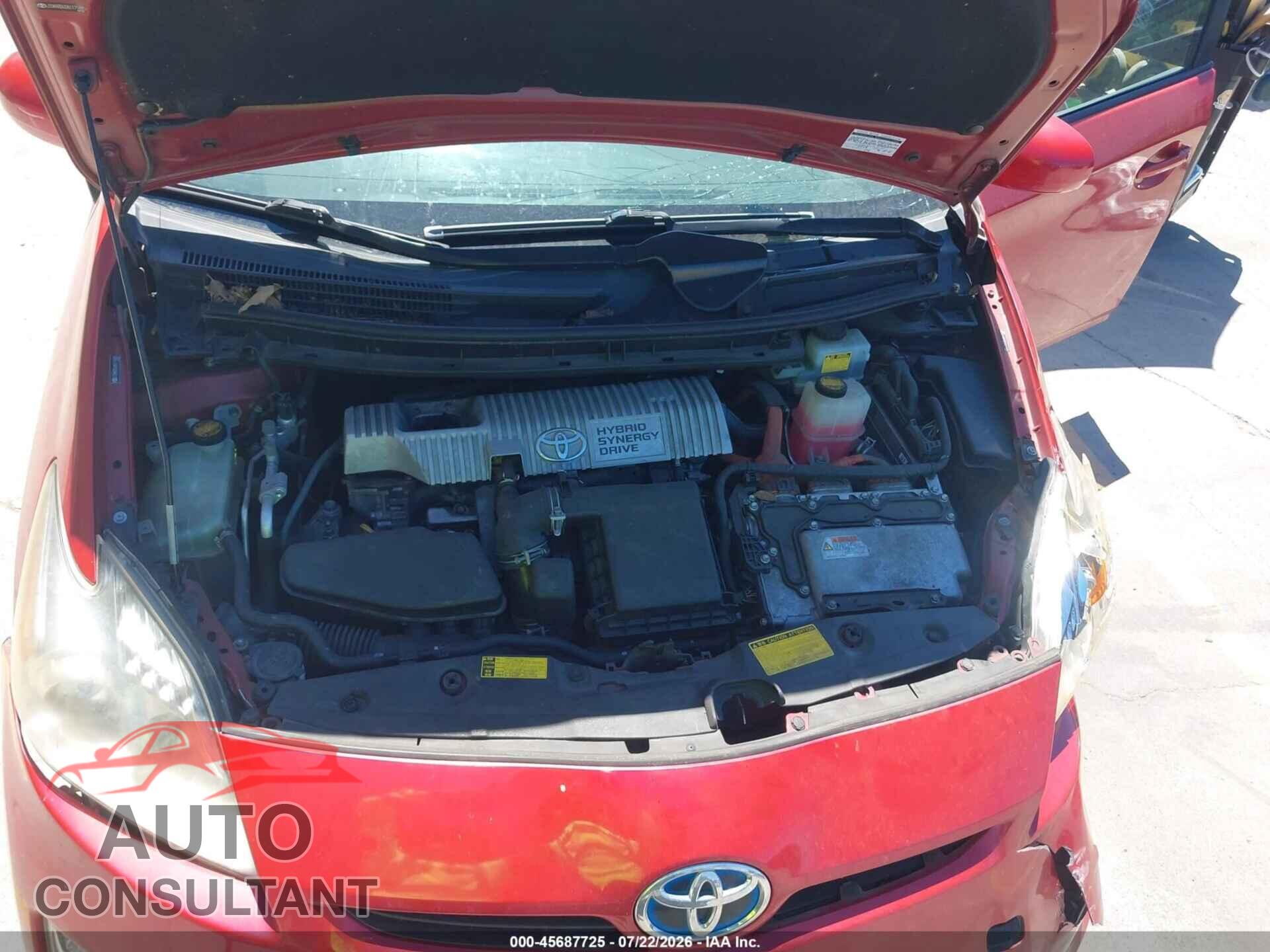 TOYOTA PRIUS 2010 - JTDKN3DU2A1171885
