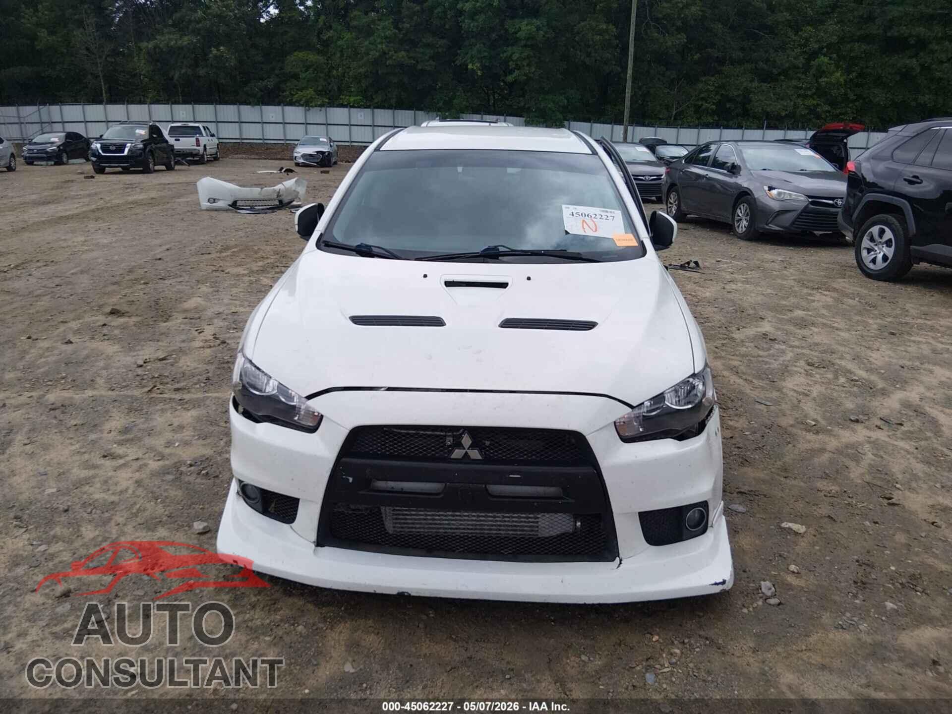 MITSUBISHI LANCER EVOLUTION 2015 - JA32W8FV1FU020766