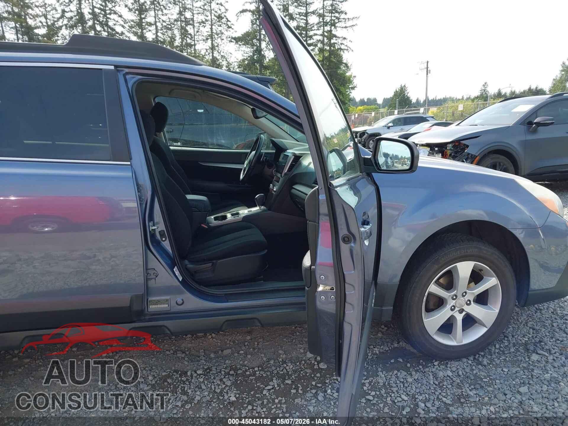SUBARU OUTBACK 2014 - 4S4BRBCC2E3319689