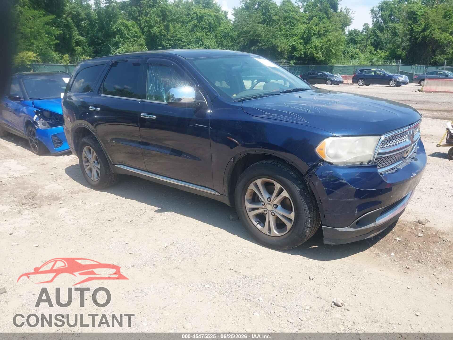 DODGE DURANGO 2013 - 1C4RDJAGXDC688560