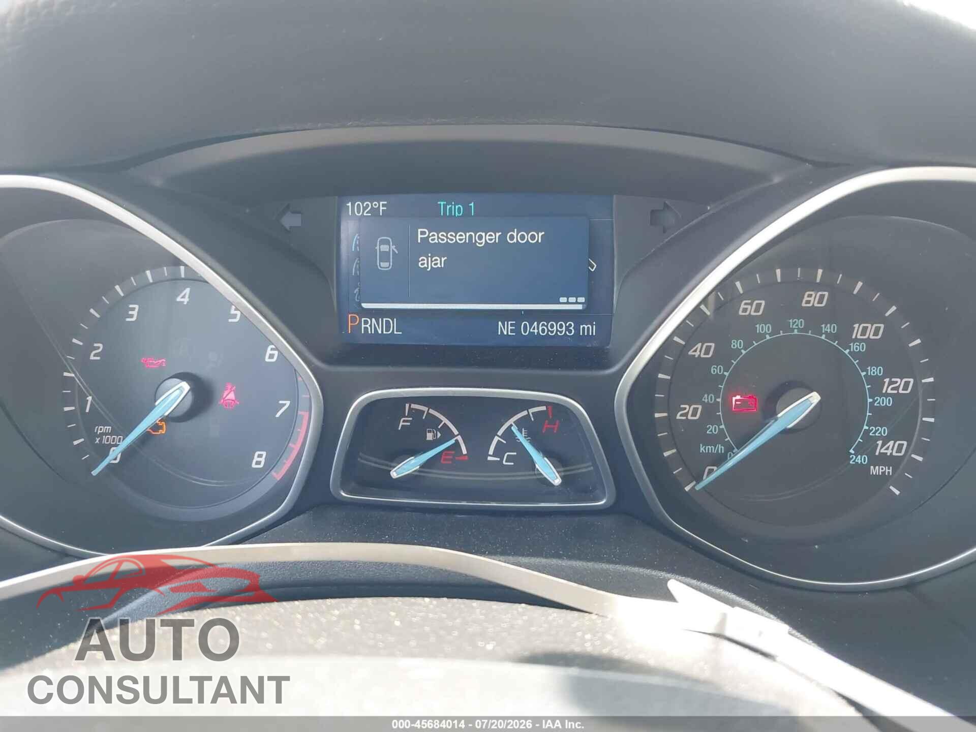 FORD FOCUS 2014 - 1FADP3K28EL299732