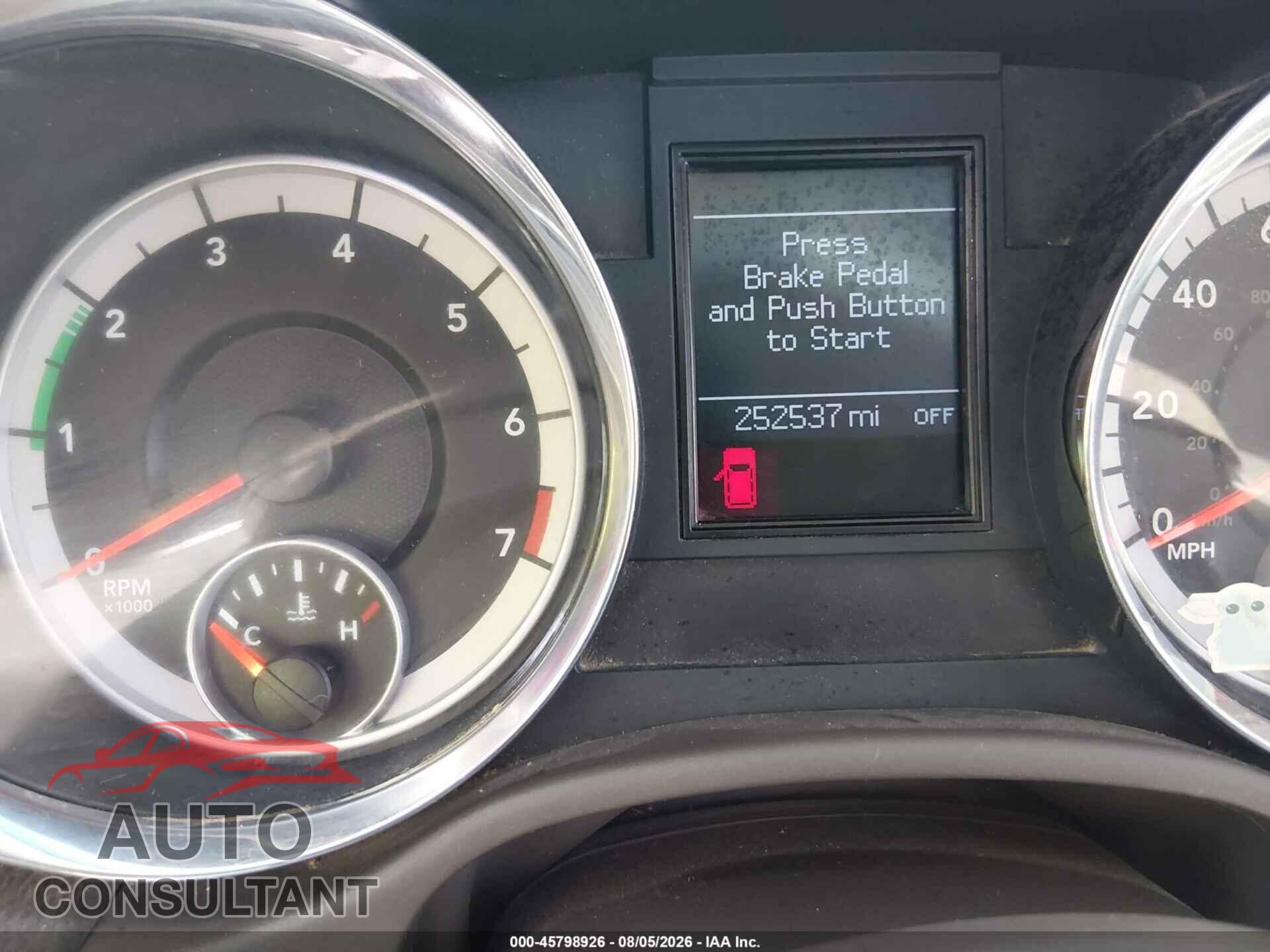 DODGE DURANGO 2011 - 1D4RD4GG2BC633934