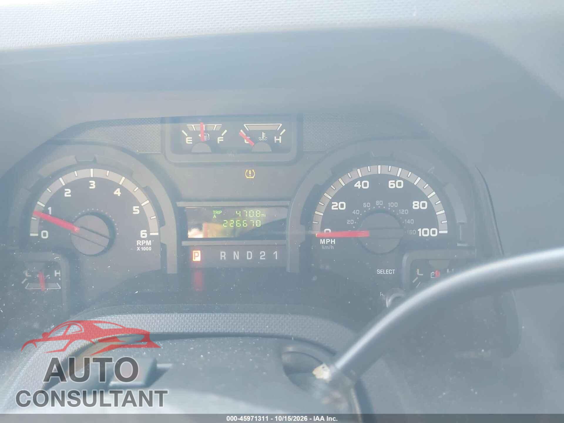 FORD E-150 2013 - 1FTNE1EW0DDB29509