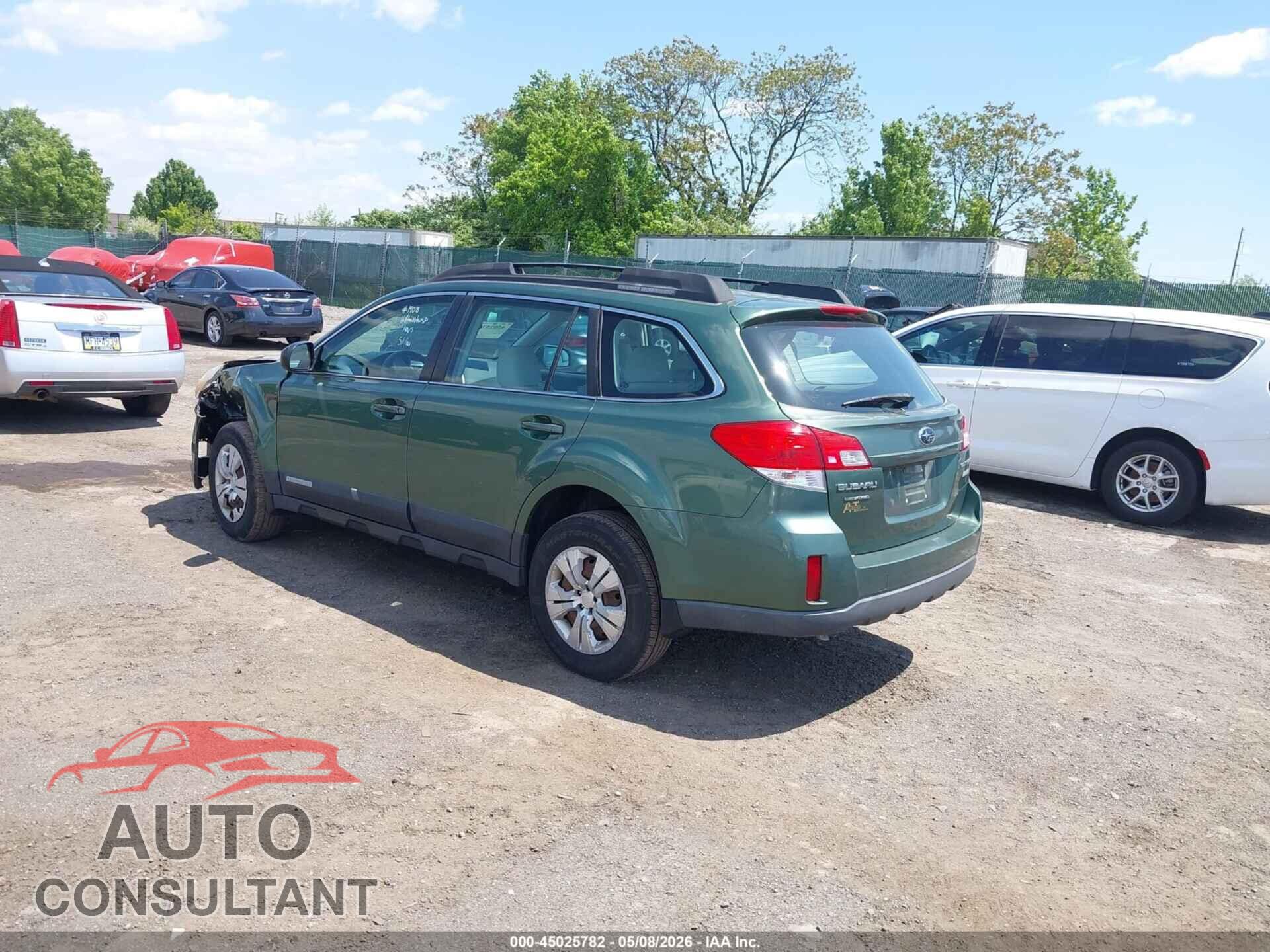 SUBARU OUTBACK 2011 - 4S4BRBAC5B3388116