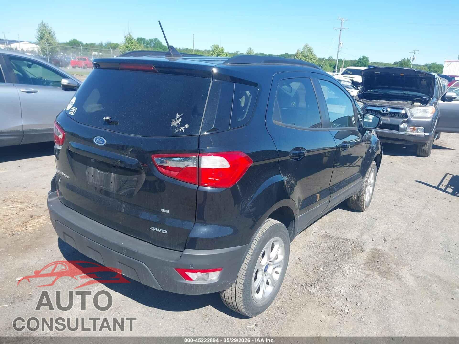 FORD ECOSPORT 2021 - MAJ6S3GL8MC436868