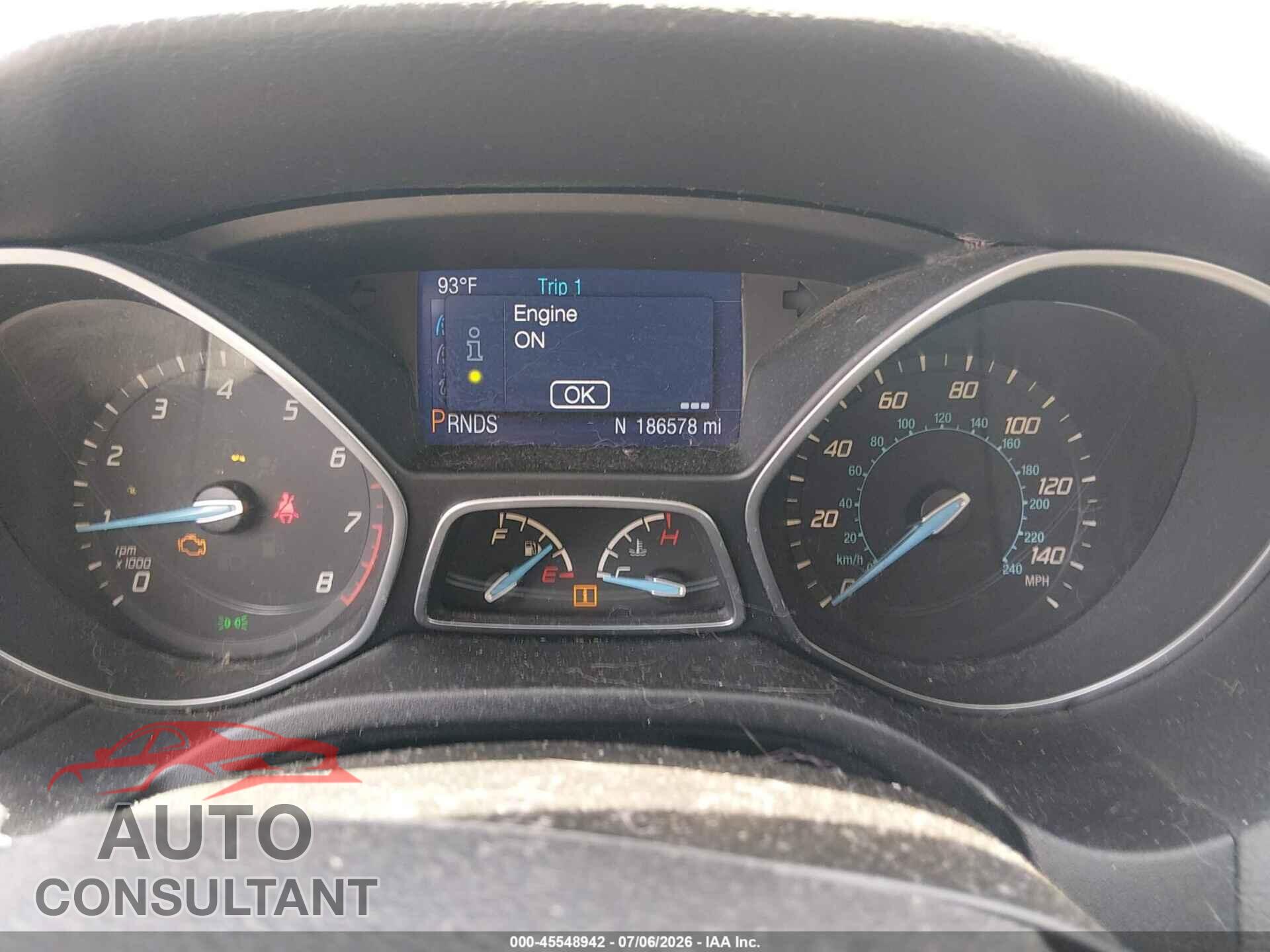 FORD FOCUS 2014 - 1FADP3F27EL227480