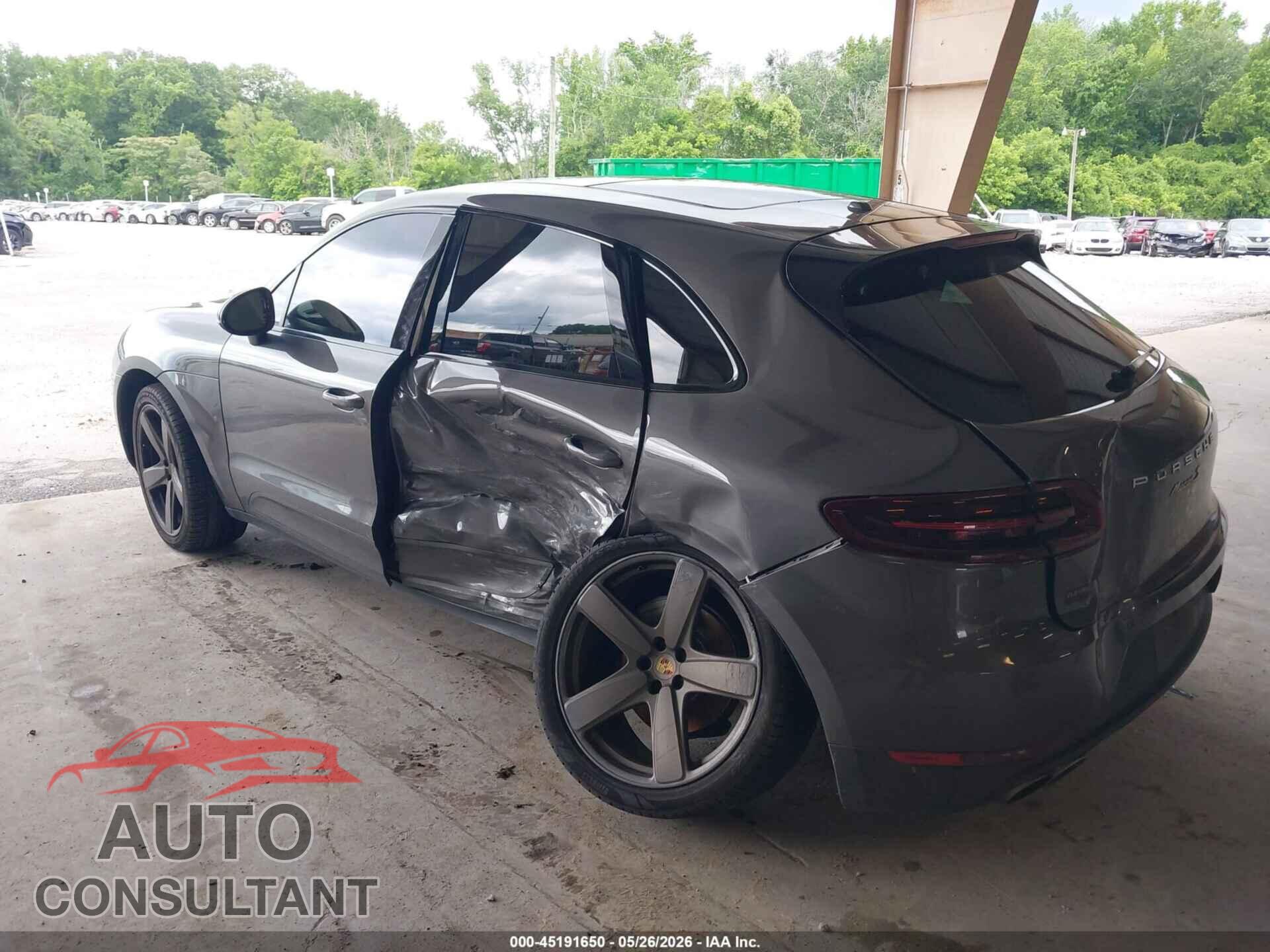 PORSCHE MACAN 2016 - WP1AB2A57GLB49890