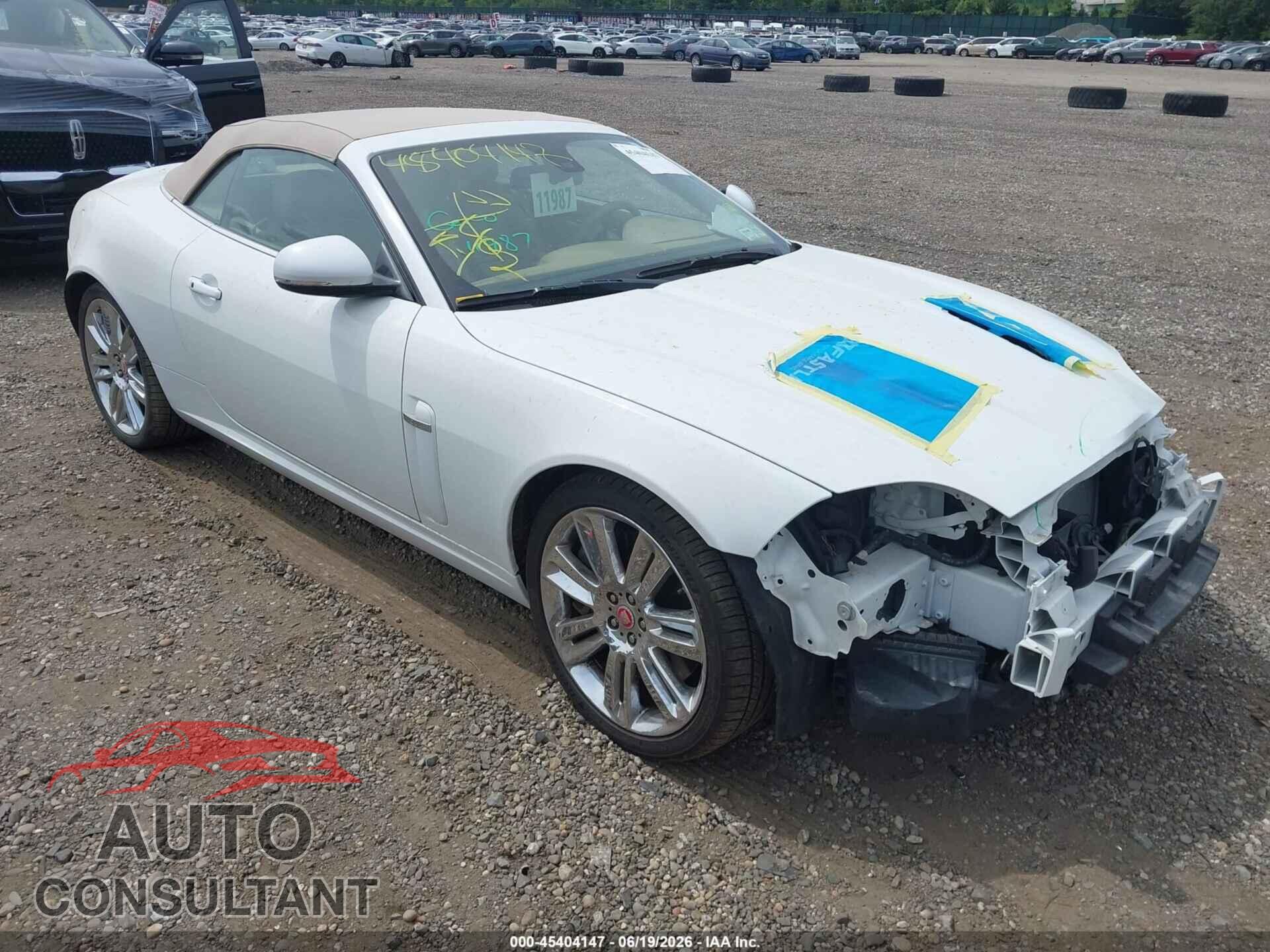 JAGUAR XK 2011 - SAJWA4EC0BMB40390