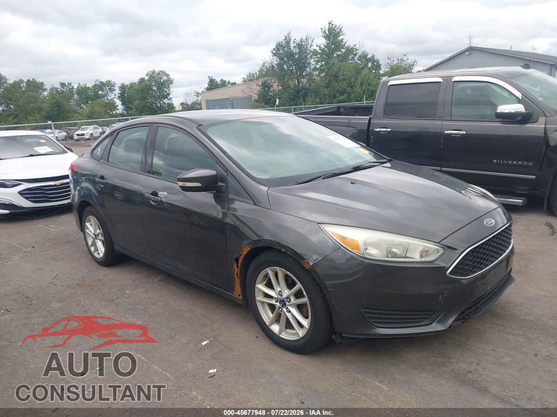 FORD FOCUS 2015 - 1FADP3F23FL342353