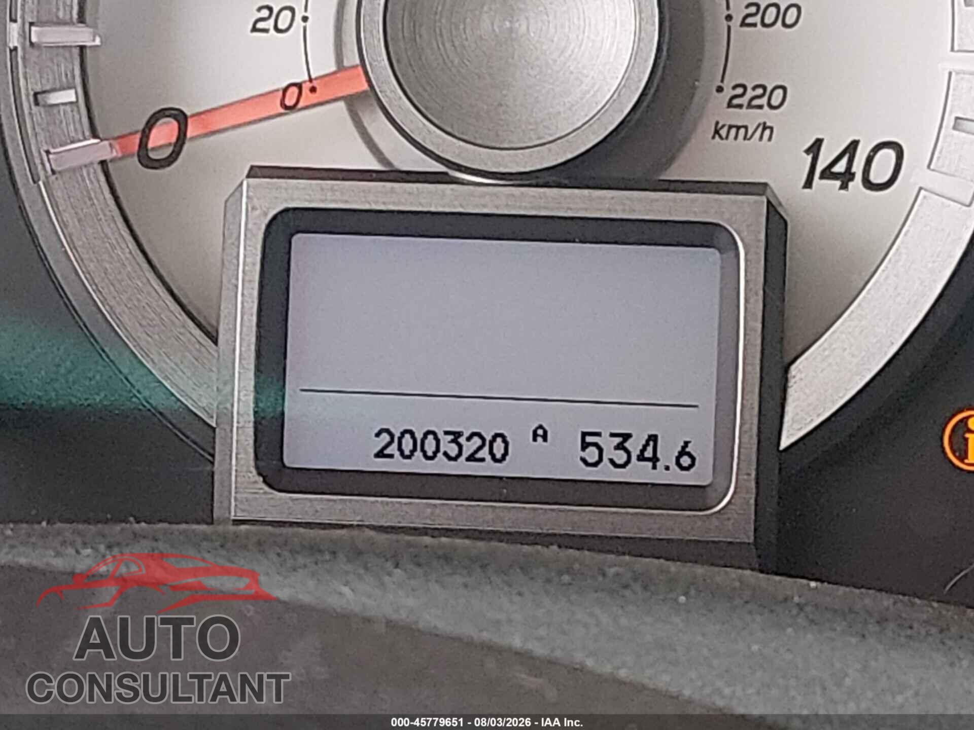 HONDA PILOT 2012 - 5FNYF3H91CB024366