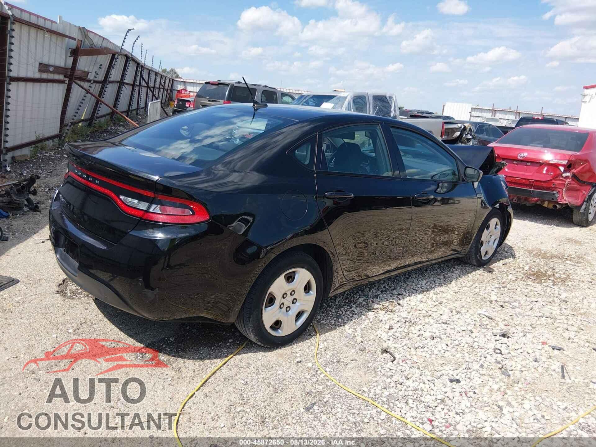 DODGE DART 2014 - 1C3CDFAA7ED803274