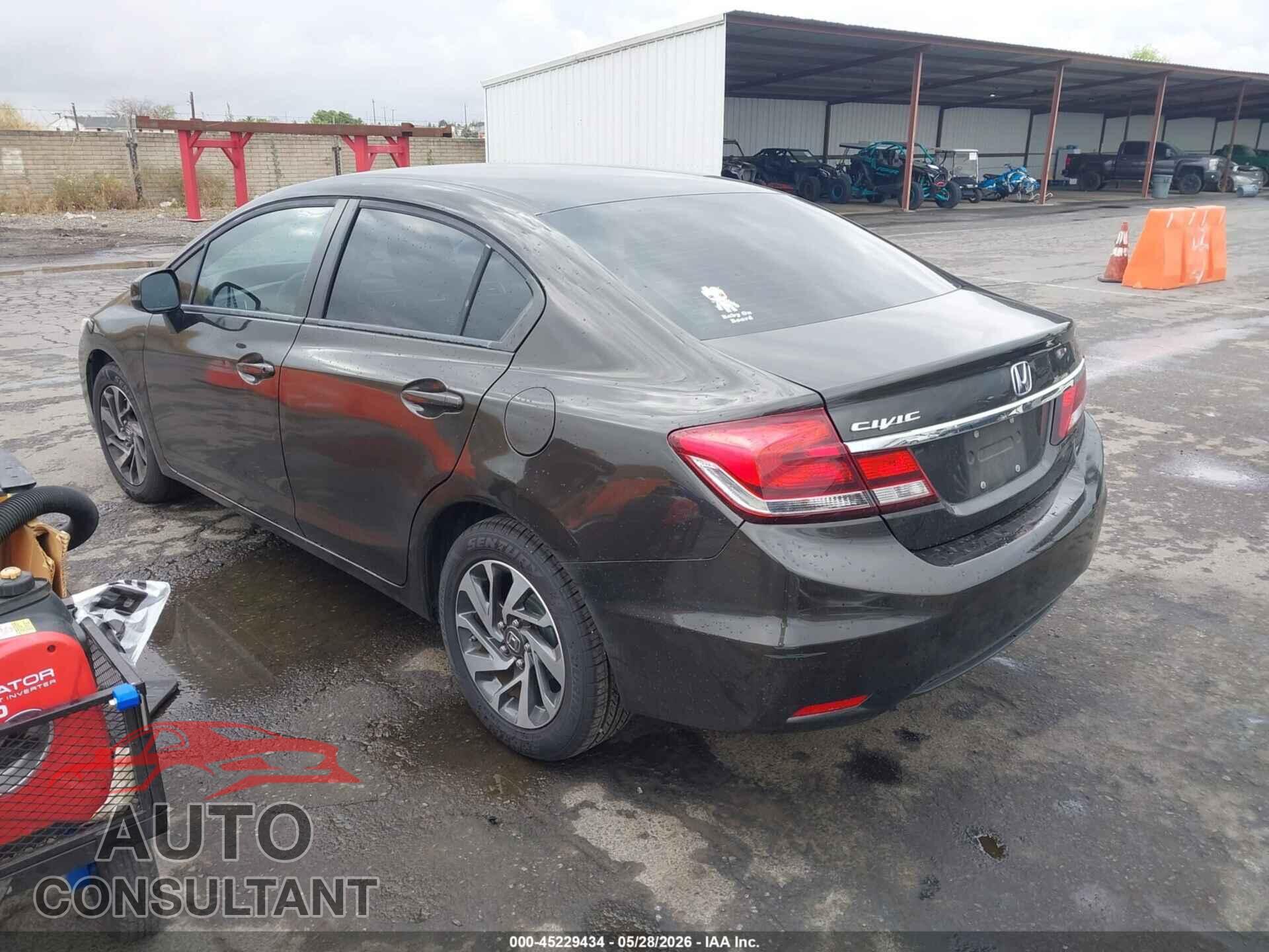 HONDA CIVIC 2013 - 19XFB2F57DE201944