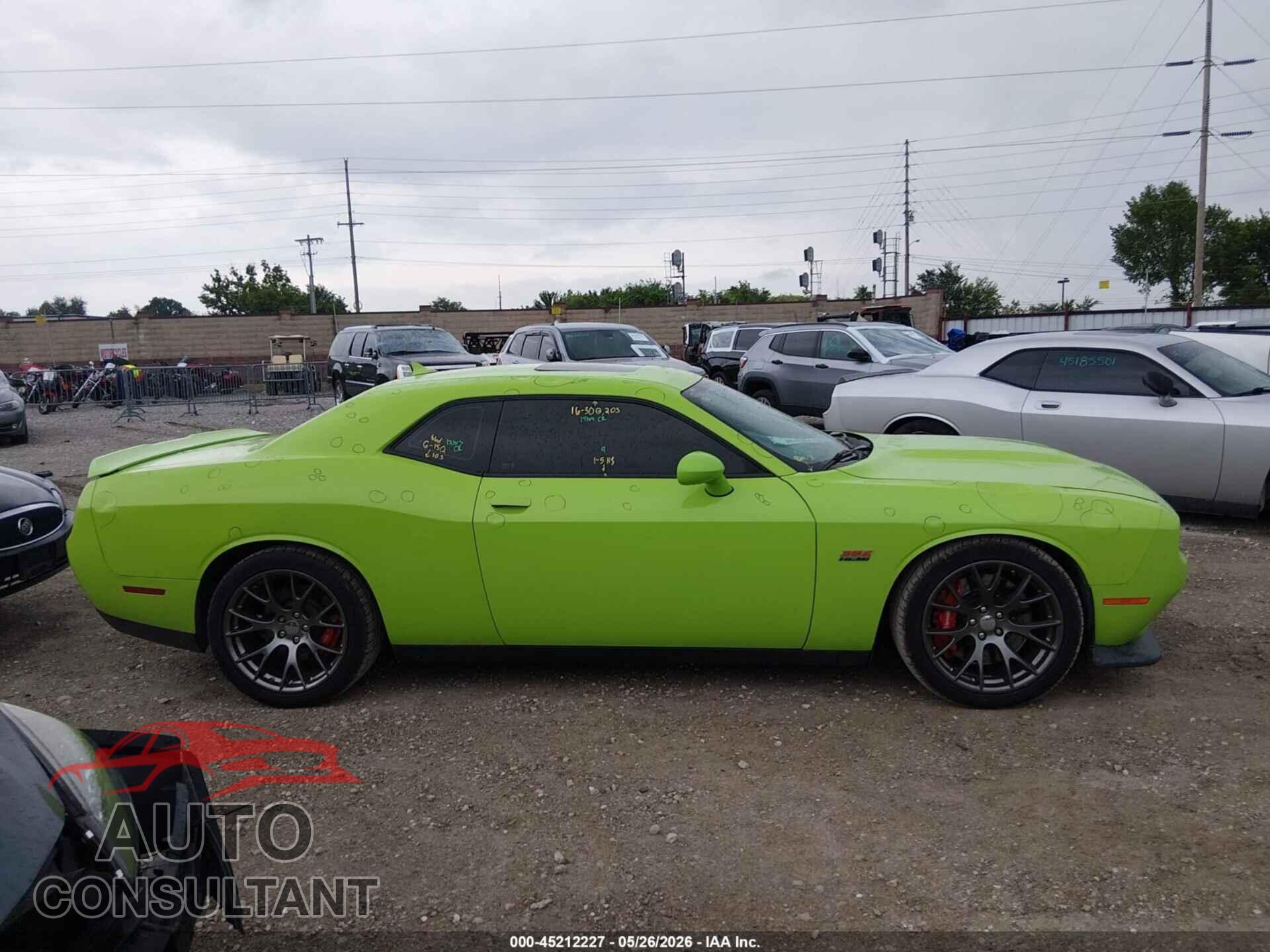 DODGE CHALLENGER 2015 - 2C3CDZDJ8FH815743
