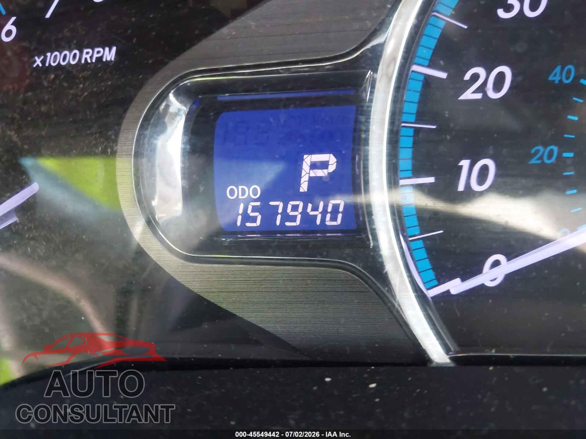 TOYOTA SIENNA 2012 - 5TDDK3DC5CS046068