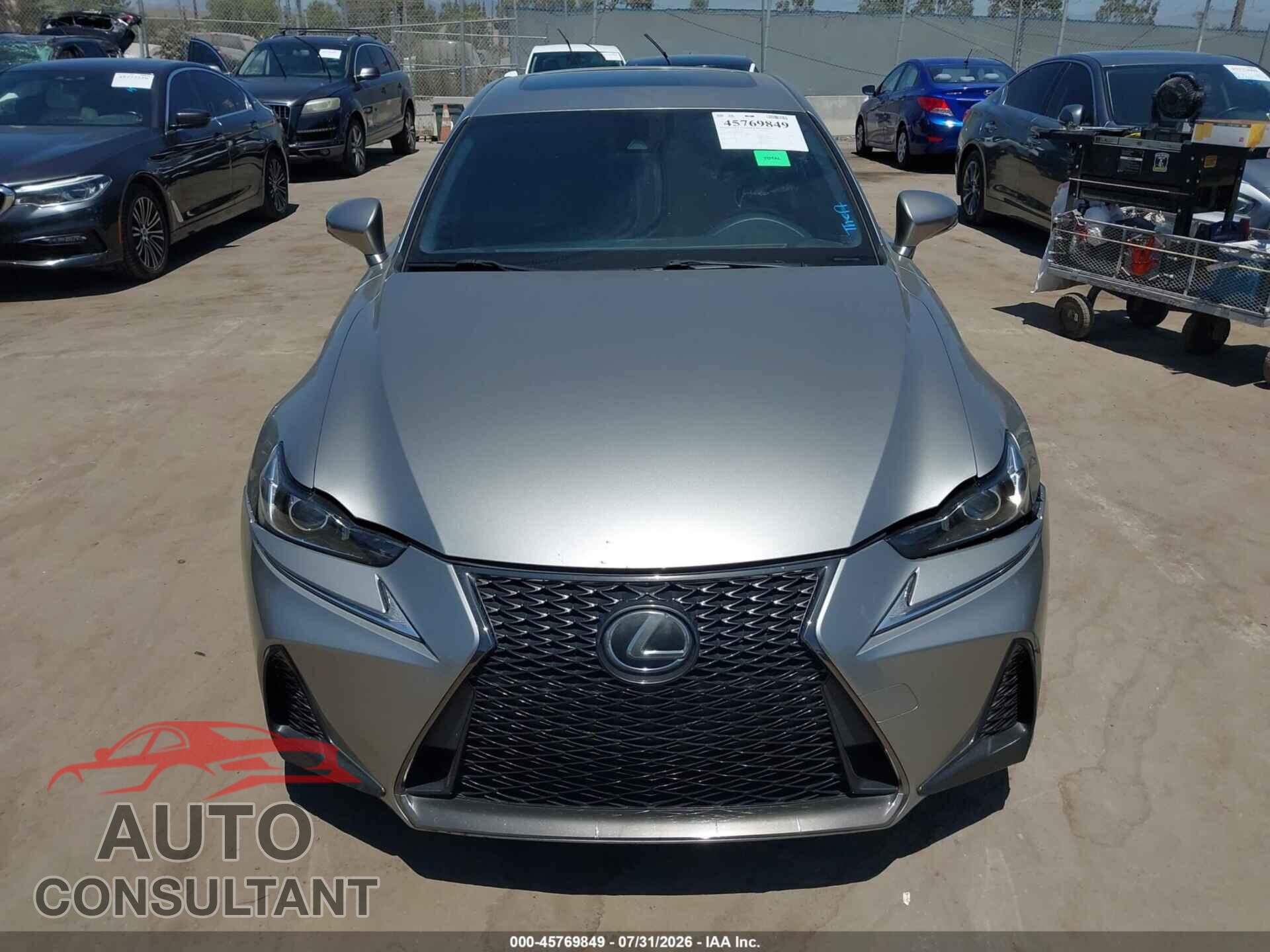 LEXUS IS 200T 2017 - JTHBA1D28H5045191