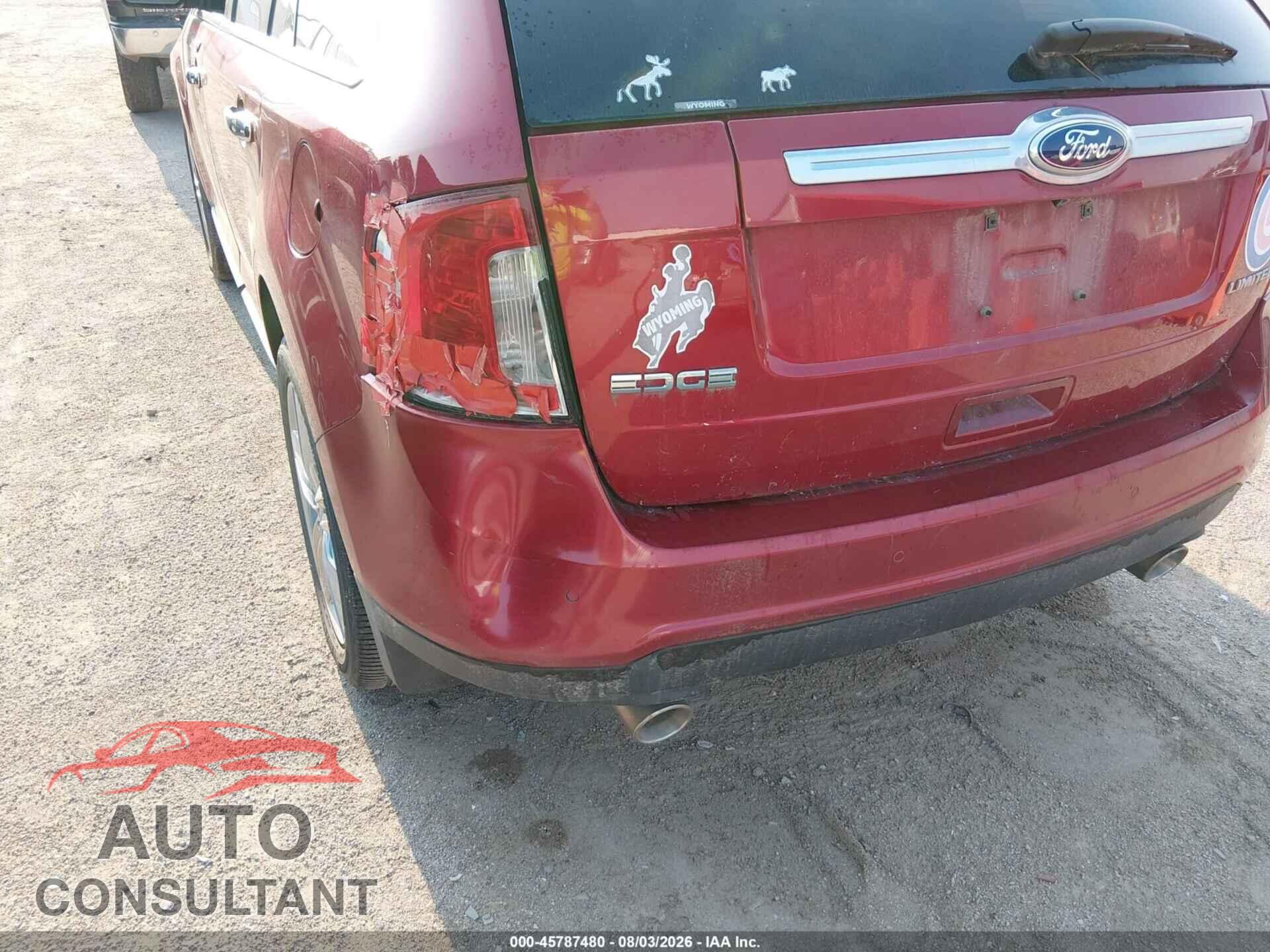 FORD EDGE 2013 - 2FMDK3KC3DBB68963