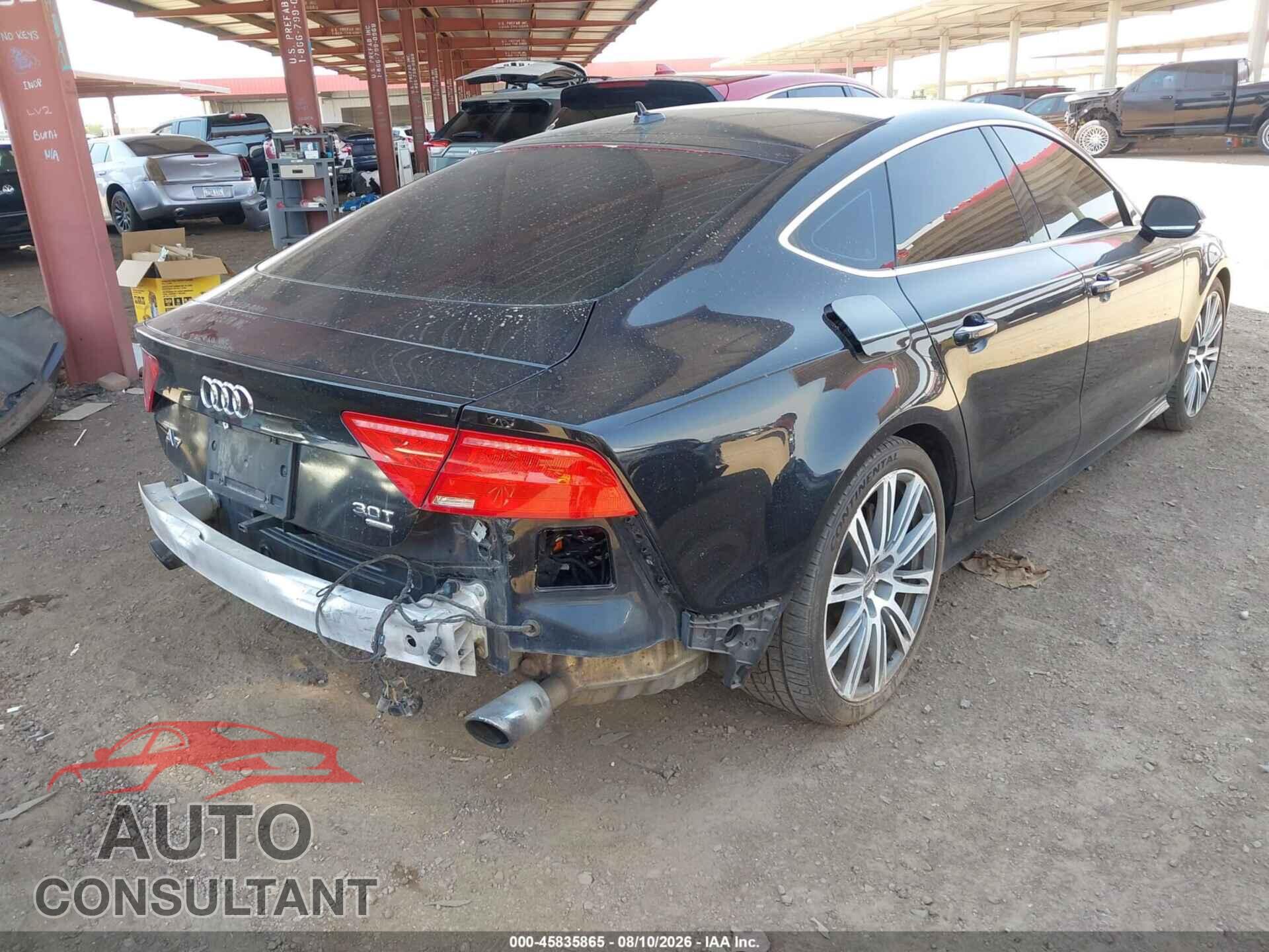 AUDI A7 2012 - WAU2GAFC0CN151002