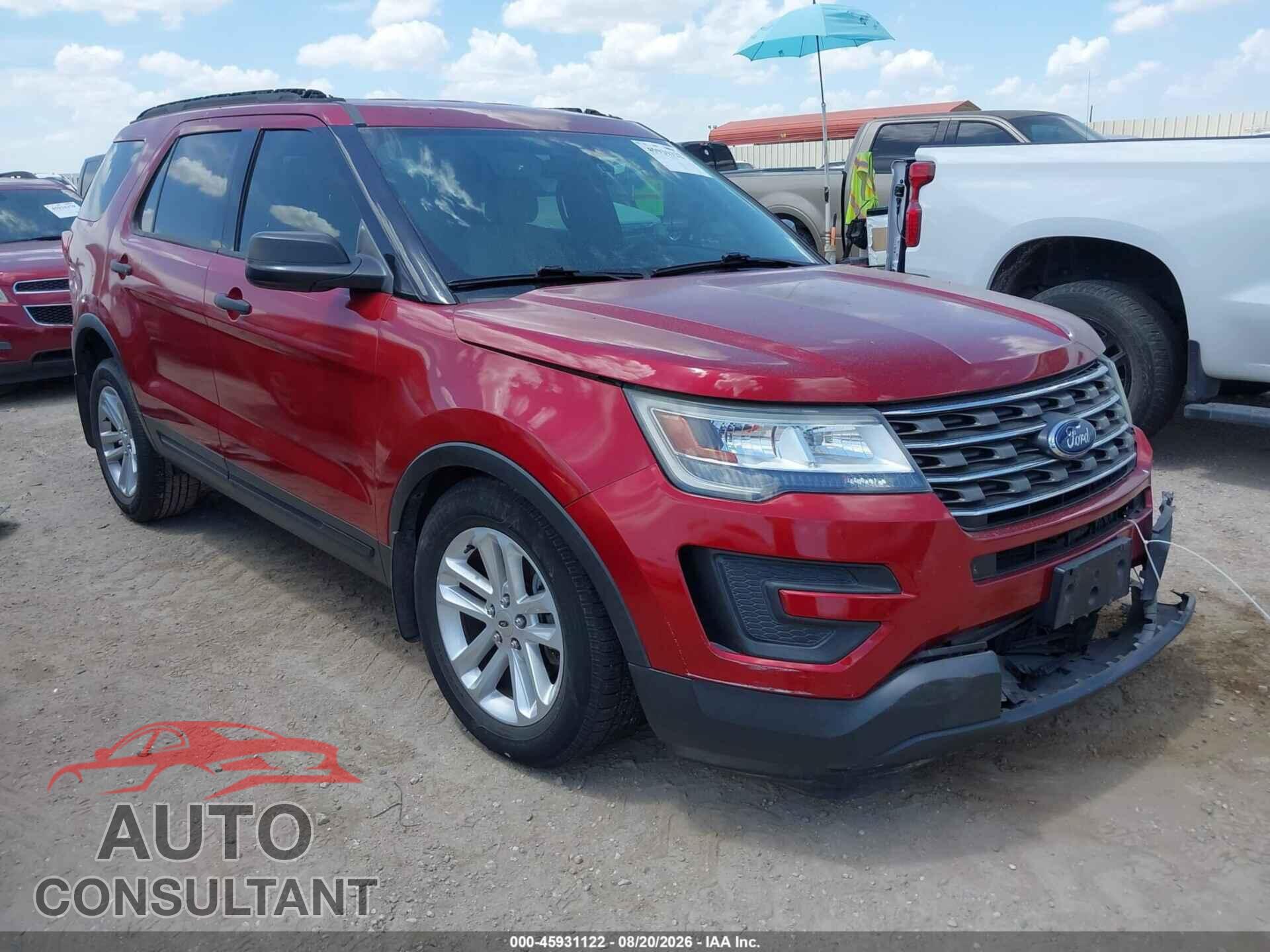 FORD EXPLORER 2017 - 1FM5K7BH9HGE10791