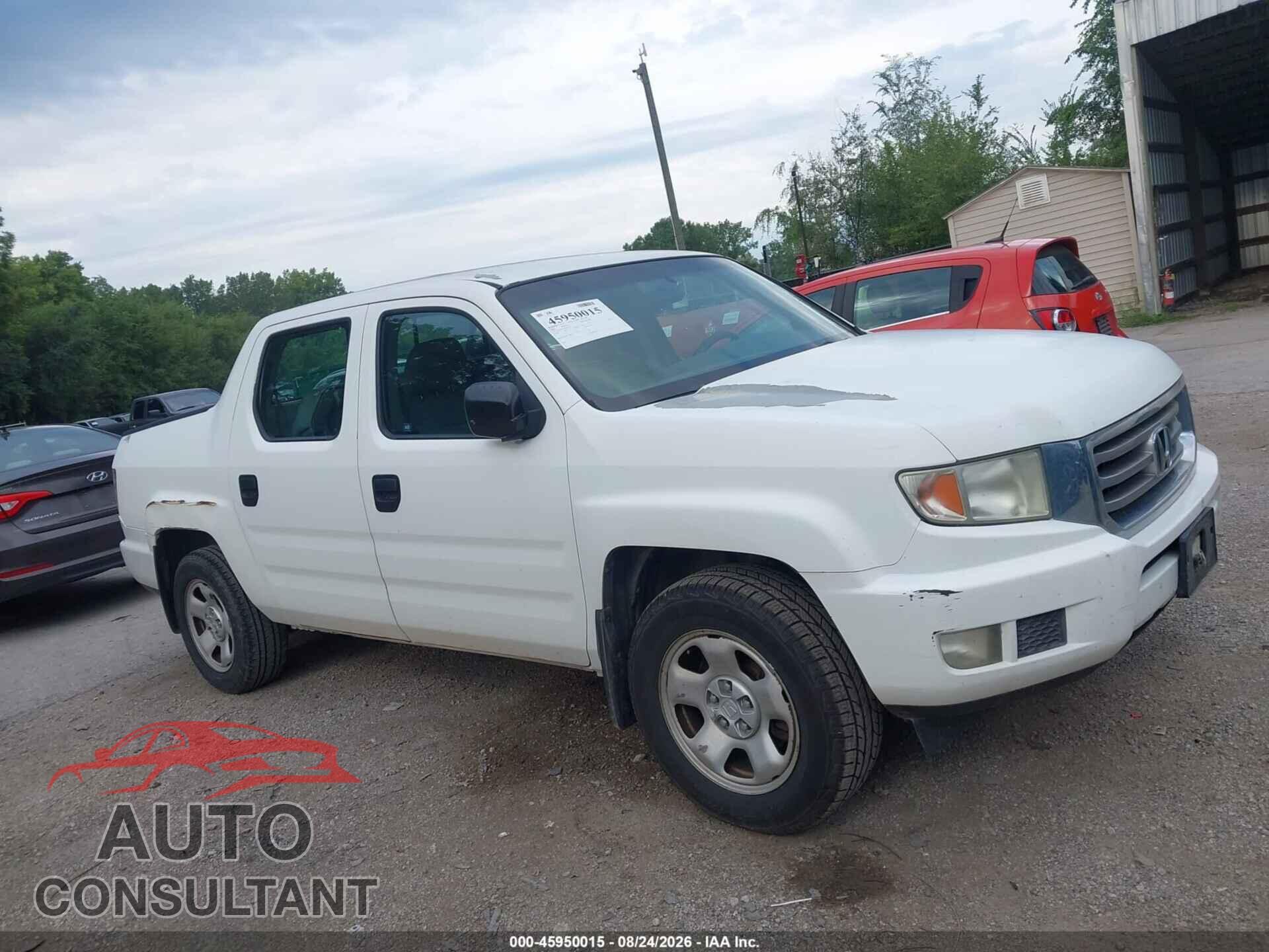 HONDA RIDGELINE 2012 - 5FPYK1F20CB003733