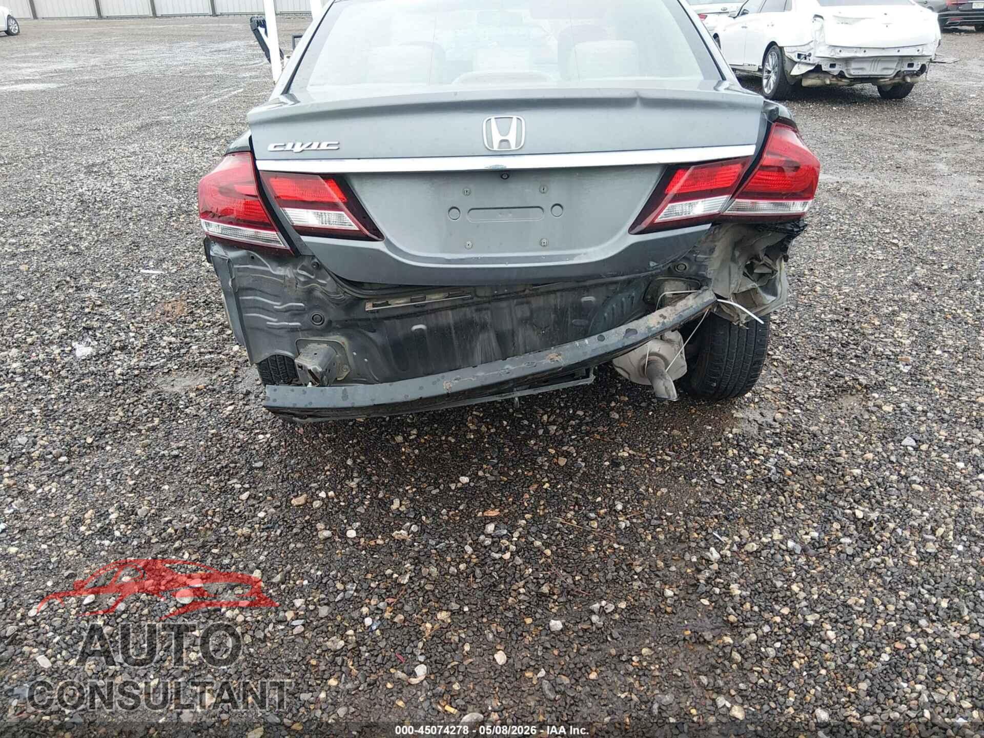 HONDA CIVIC 2013 - 19XFB2F5XDE018568