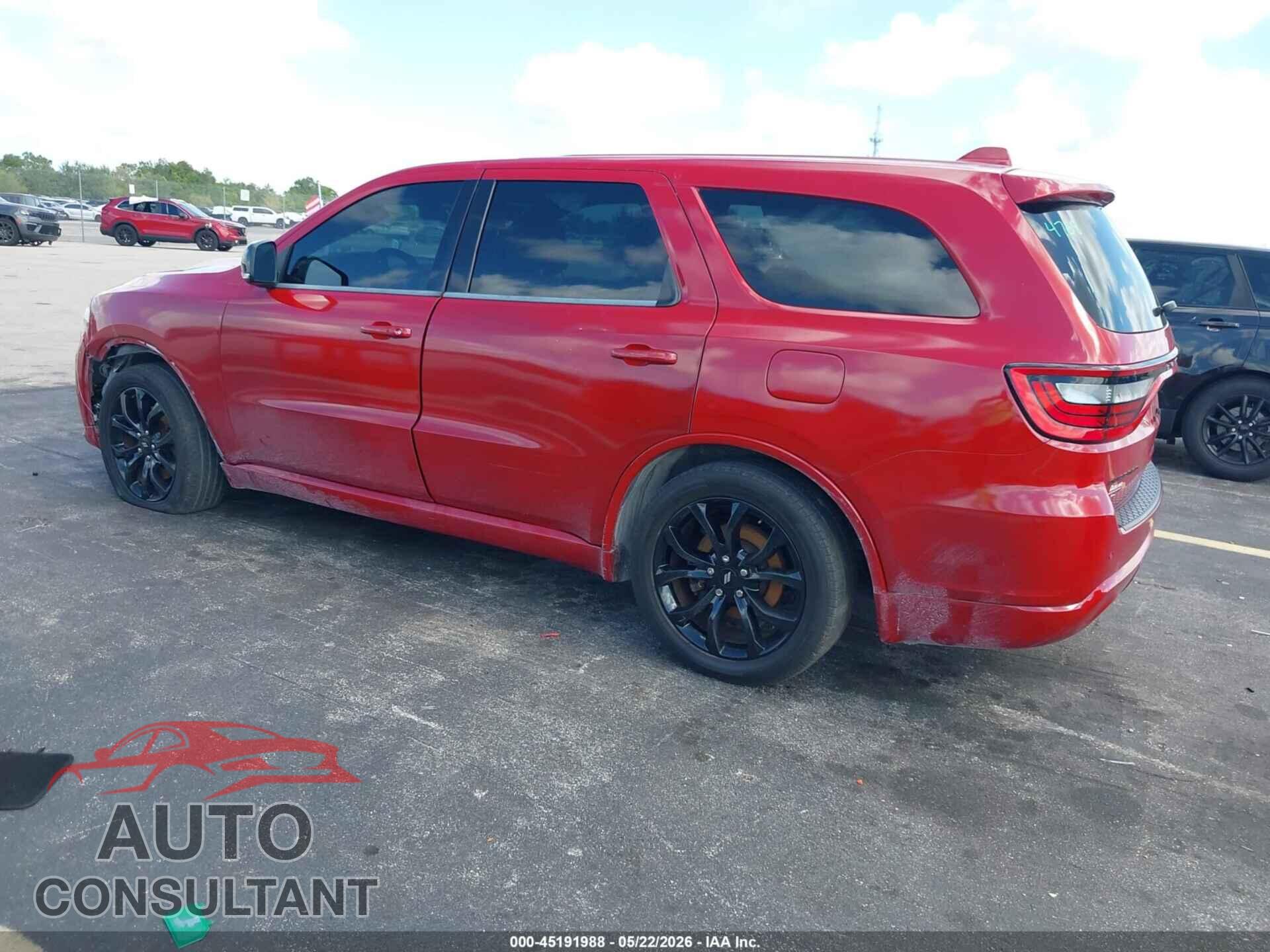 DODGE DURANGO 2019 - 1C4SDHCT8KC820510