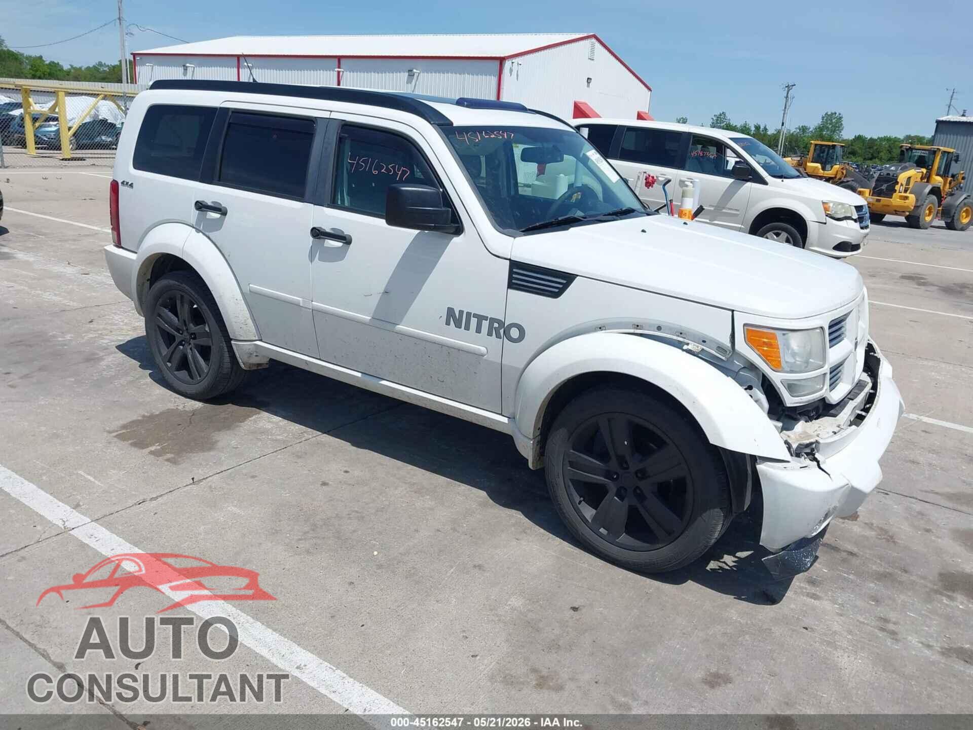 DODGE NITRO 2011 - 1D4PU4GX0BW607449
