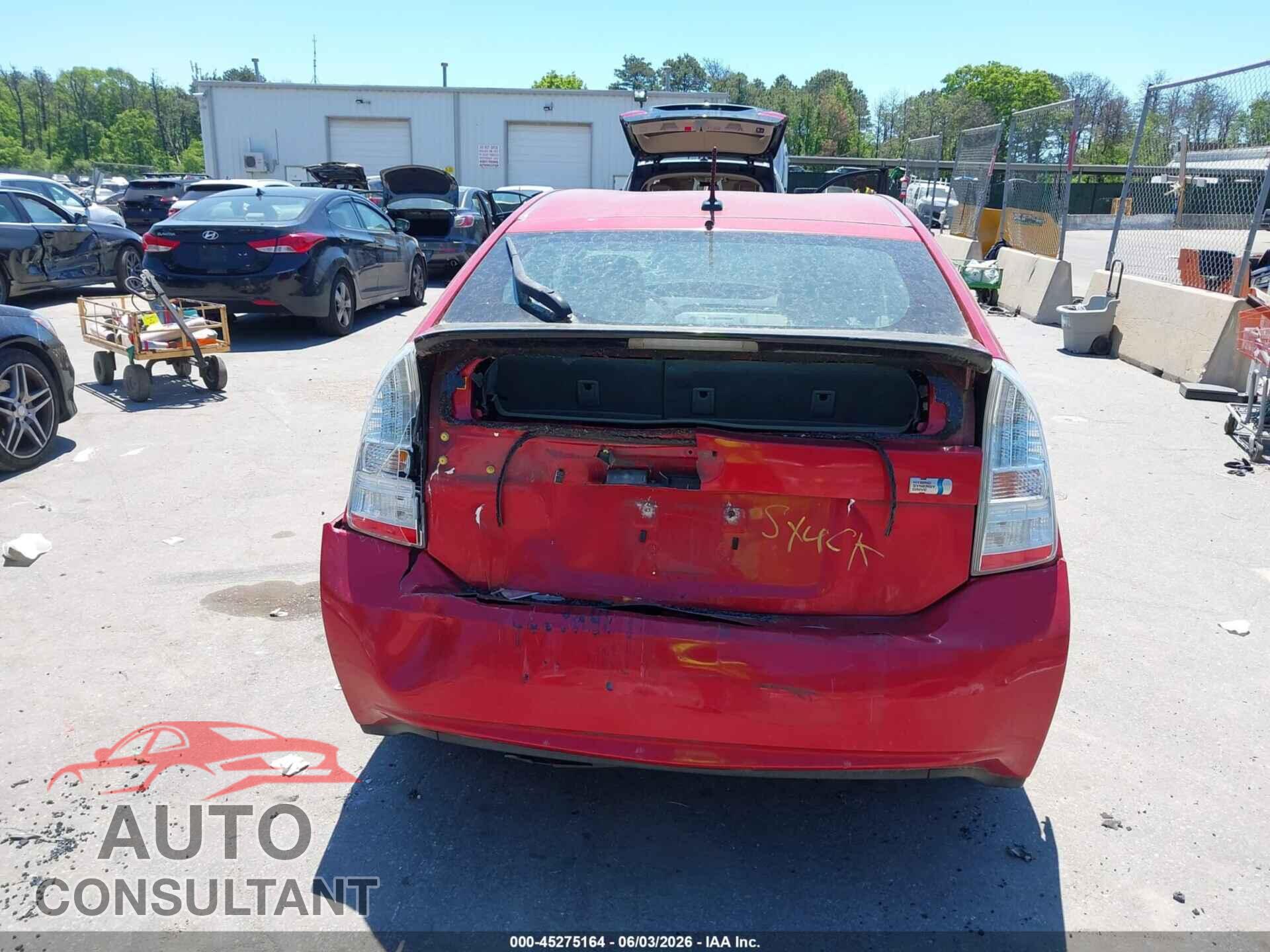TOYOTA PRIUS 2010 - JTDKN3DU7A1299152