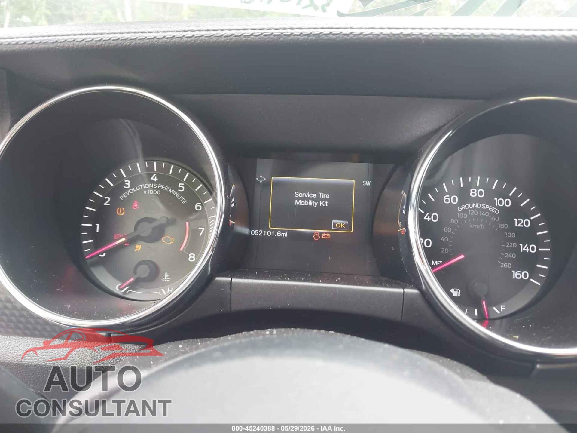 FORD MUSTANG 2017 - 1FA6P8CF5H5262797