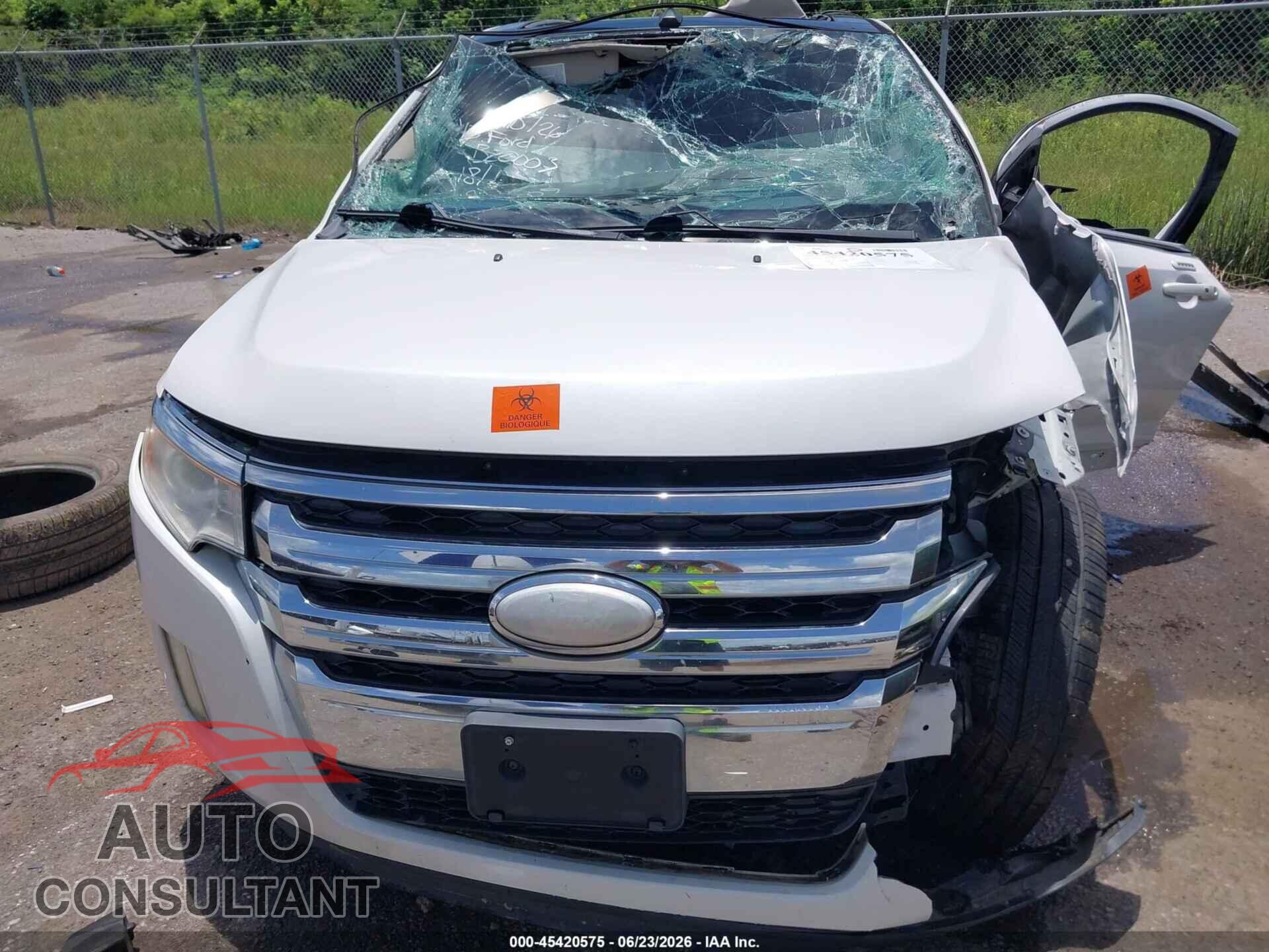 FORD EDGE 2013 - 2FMDK3KC6DBB20003
