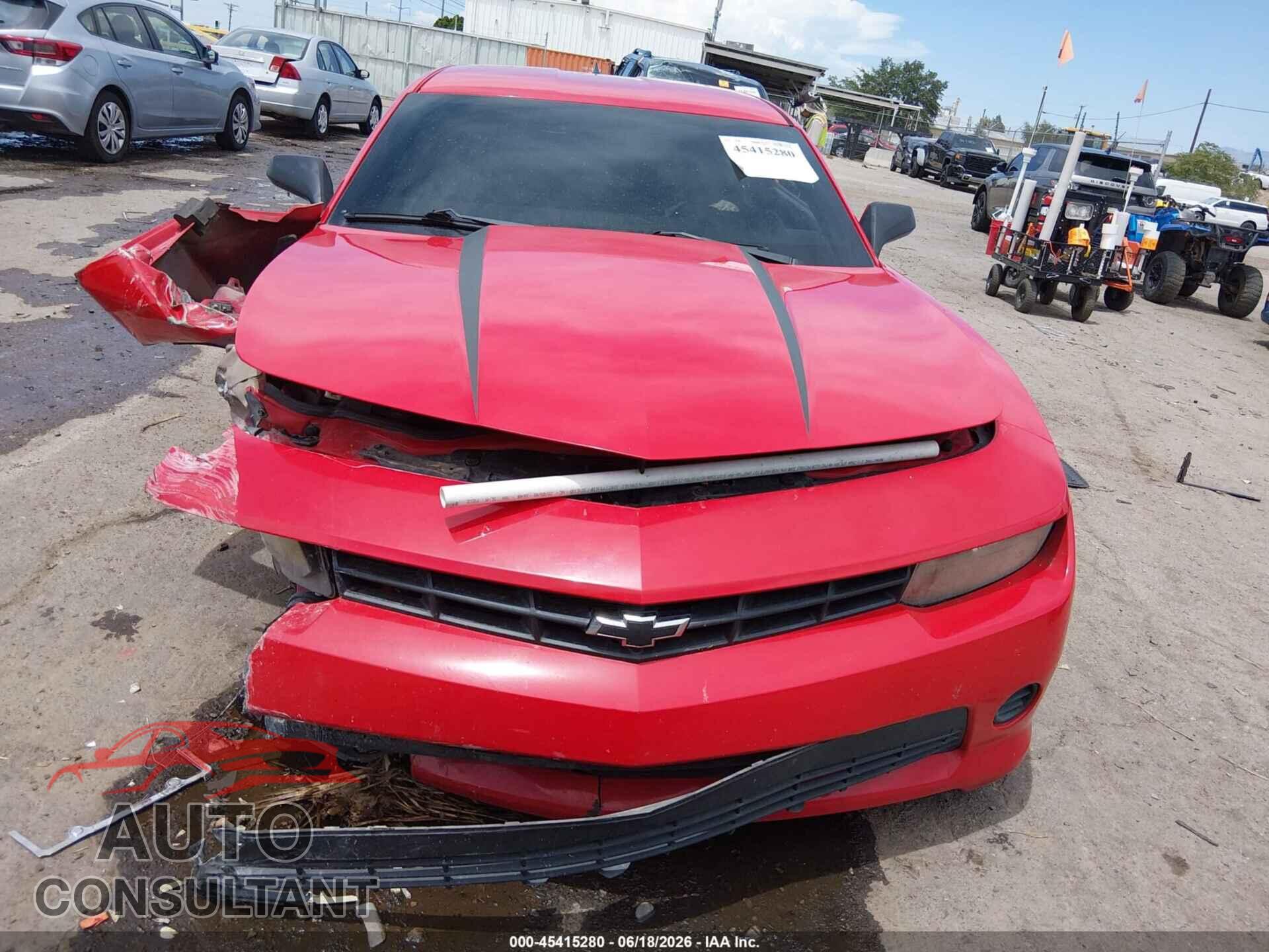 CHEVROLET CAMARO 2015 - 2G1FB1E30F9117372