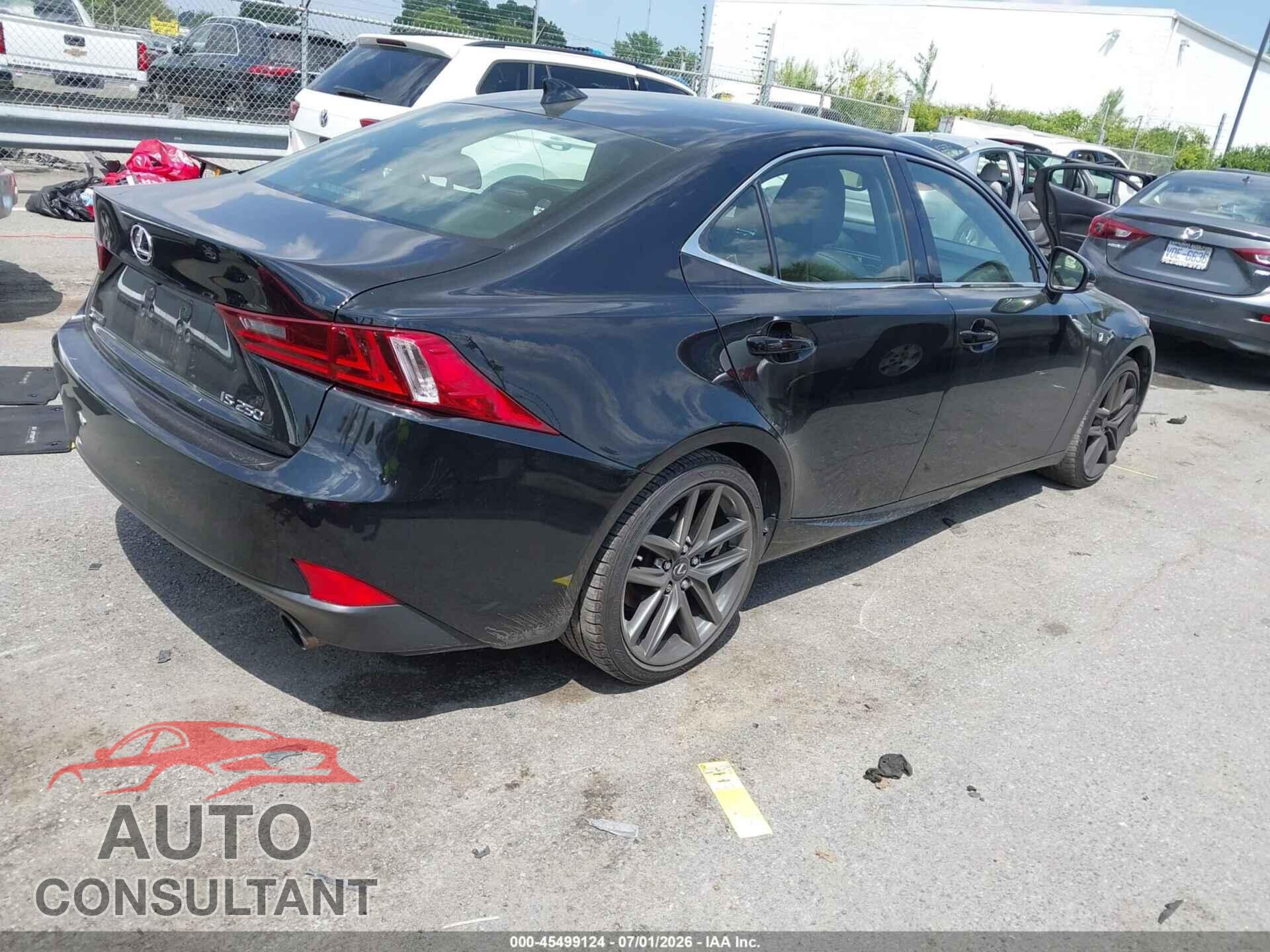 LEXUS IS 250 2015 - JTHBF1D24F5082480