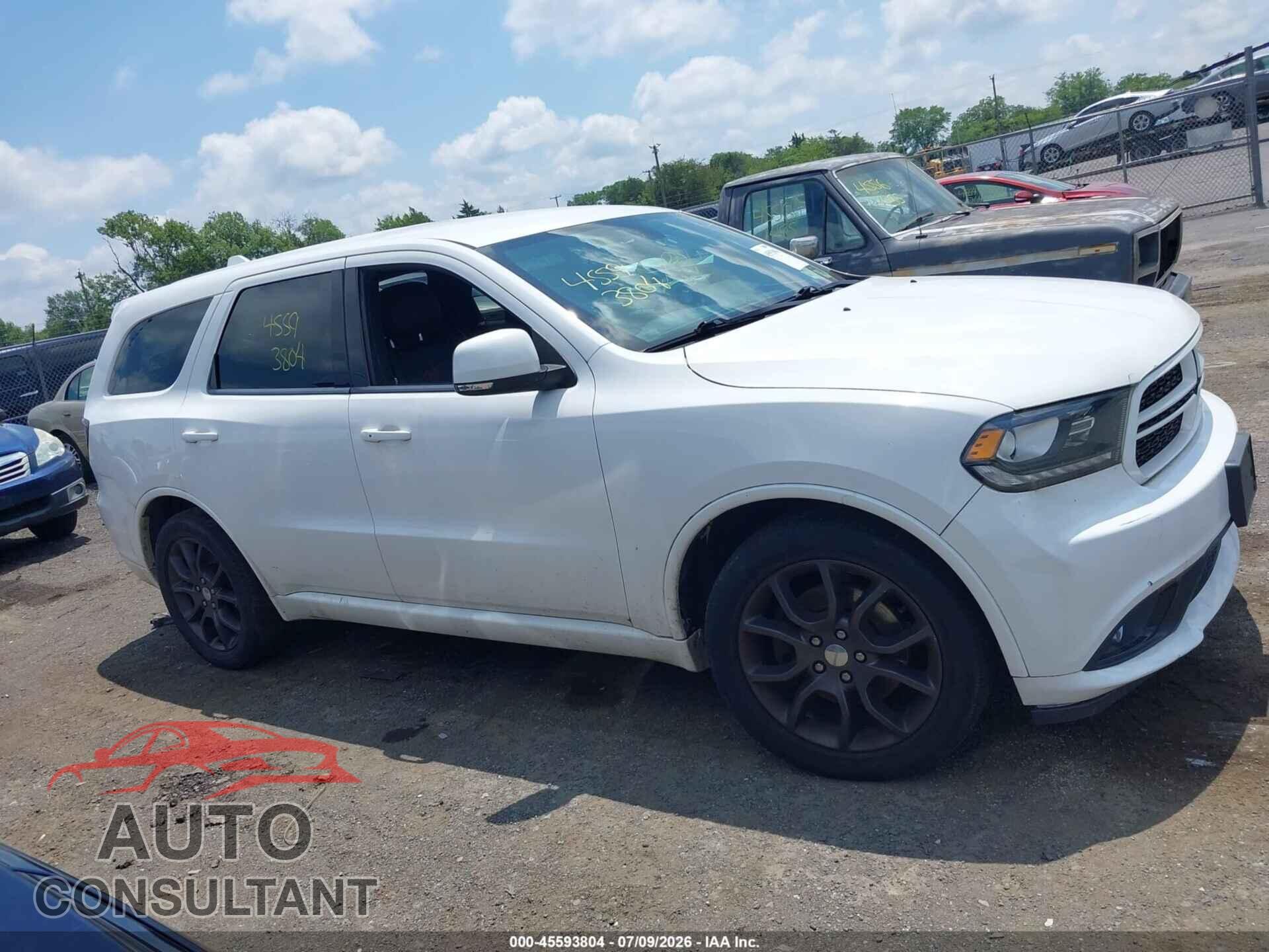 DODGE DURANGO 2017 - 1C4SDJCTXHC732980