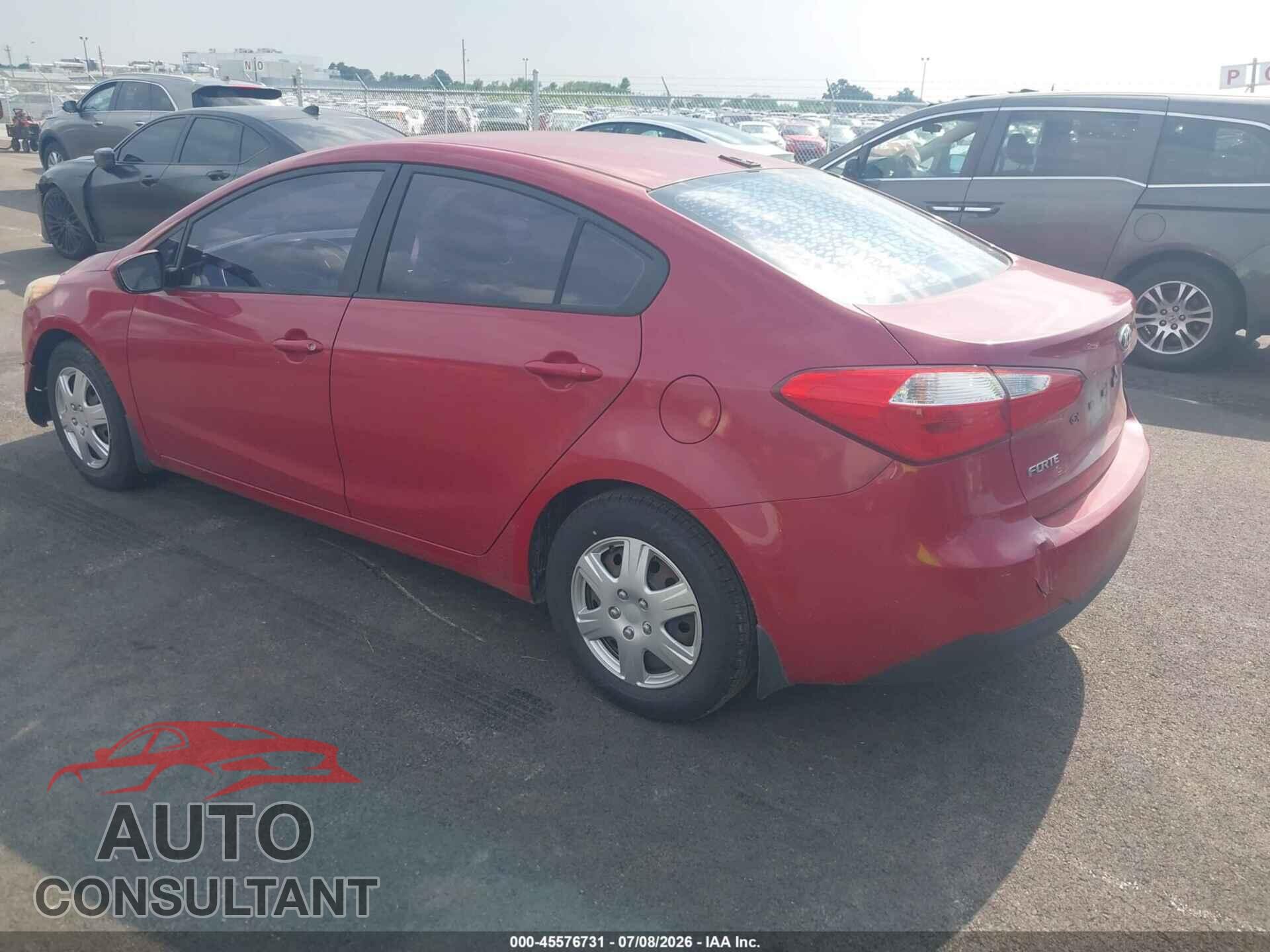 KIA FORTE 2016 - KNAFK4A67G5469241