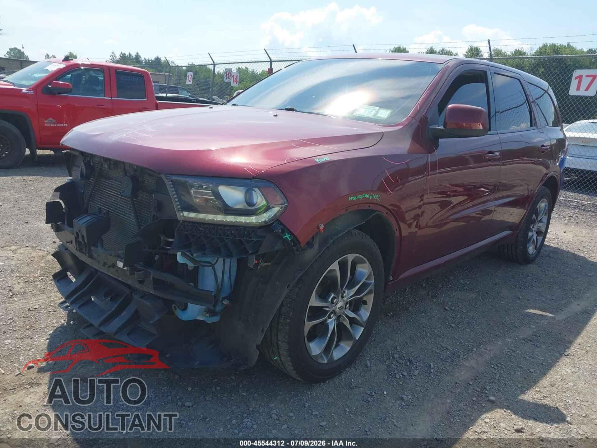 DODGE DURANGO 2019 - 1C4RDJDG4KC718189