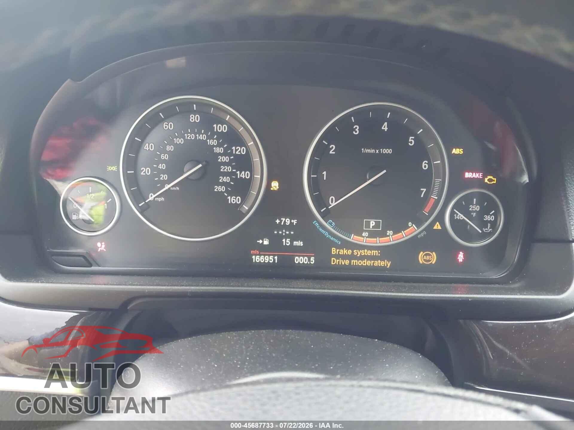 BMW 528I 2013 - WBAXH5C55DDW15621