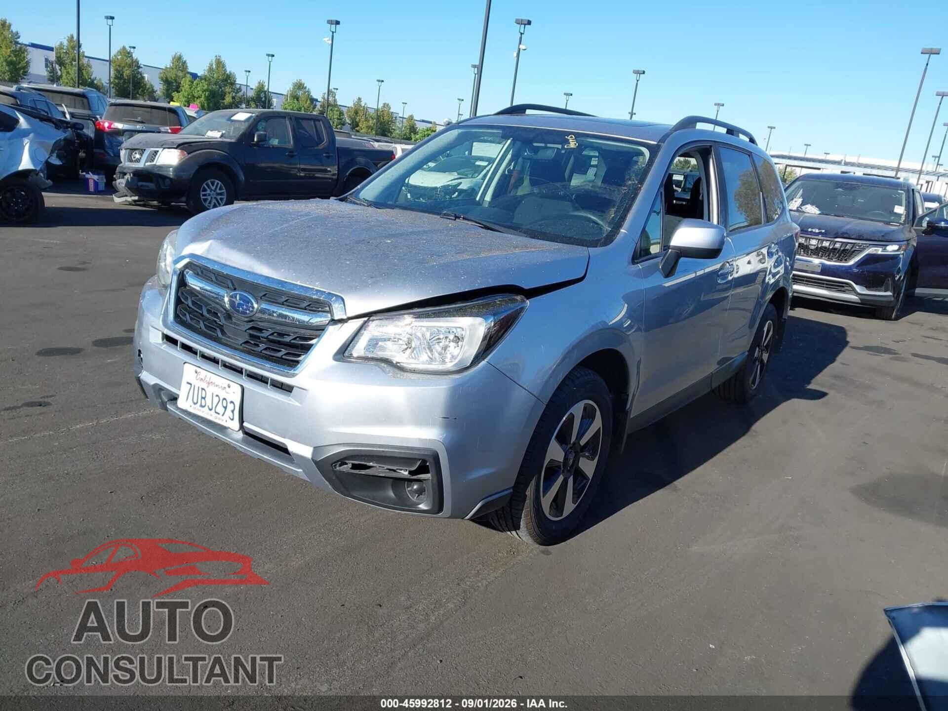 SUBARU FORESTER 2017 - JF2SJAEC5HH419829