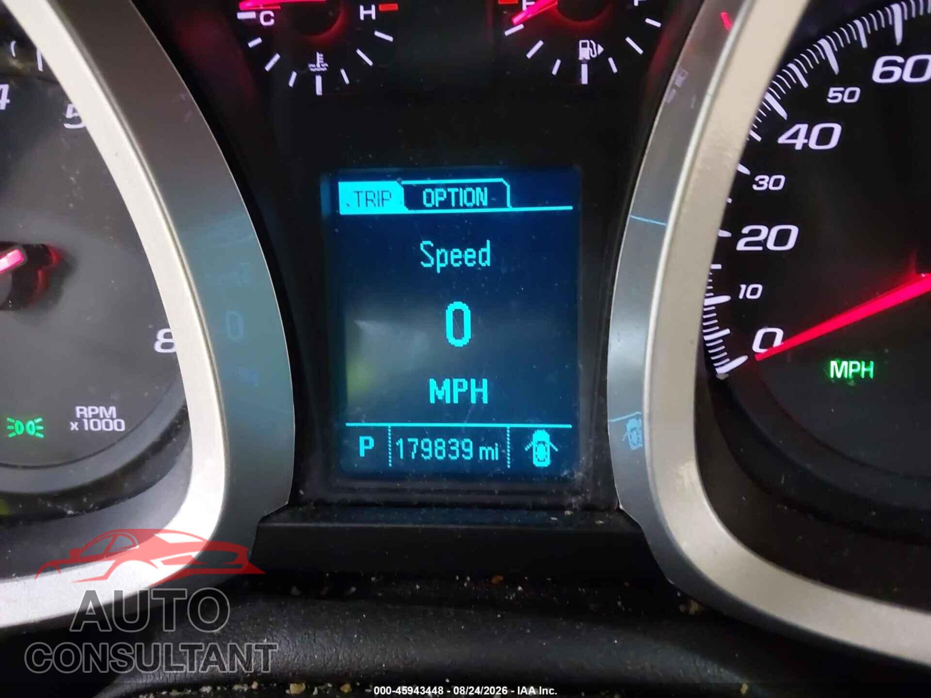 CHEVROLET EQUINOX 2015 - 2GNFLEEK9F6249459