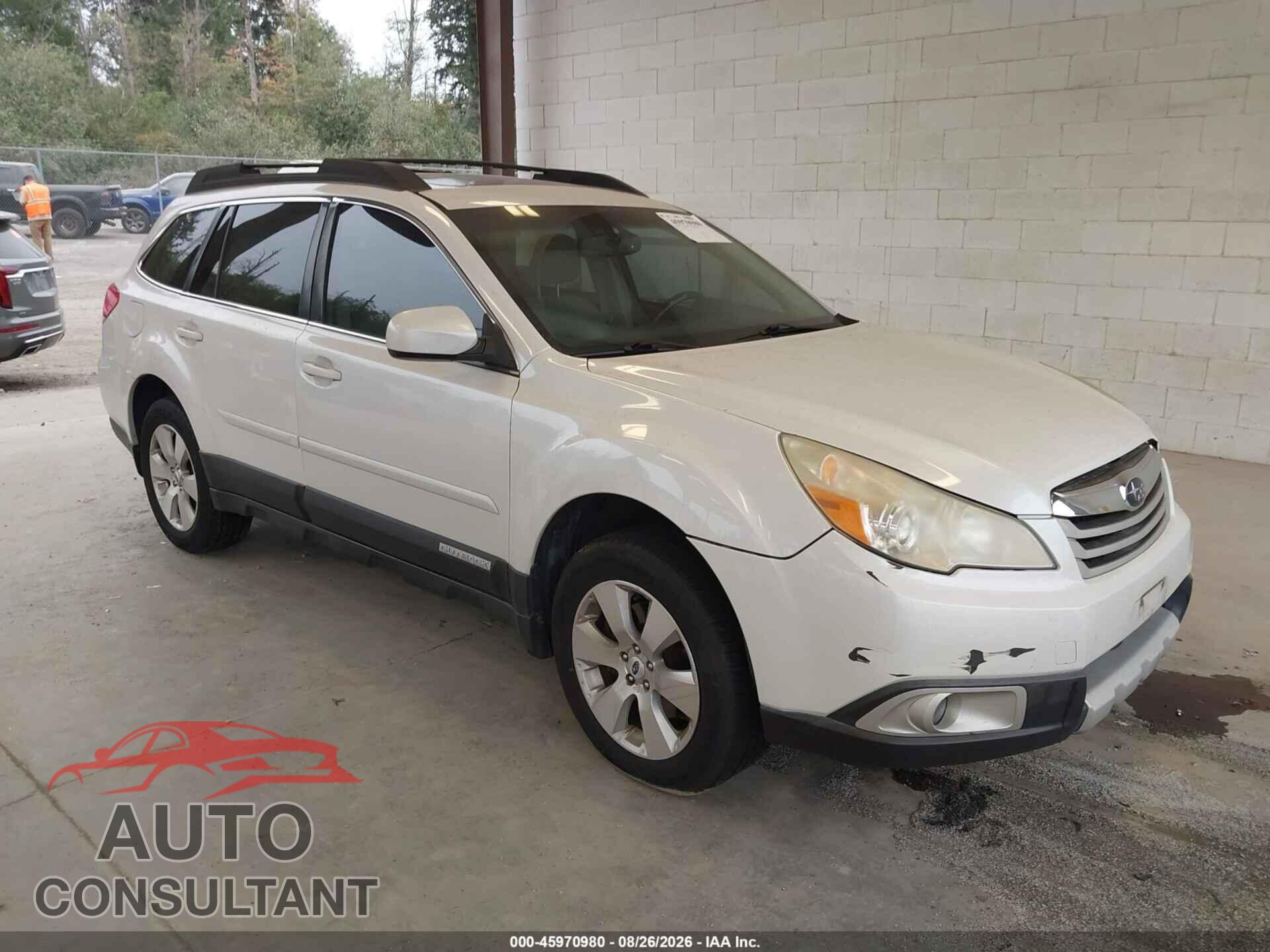 SUBARU OUTBACK 2011 - 4S4BRDKC0B2420955
