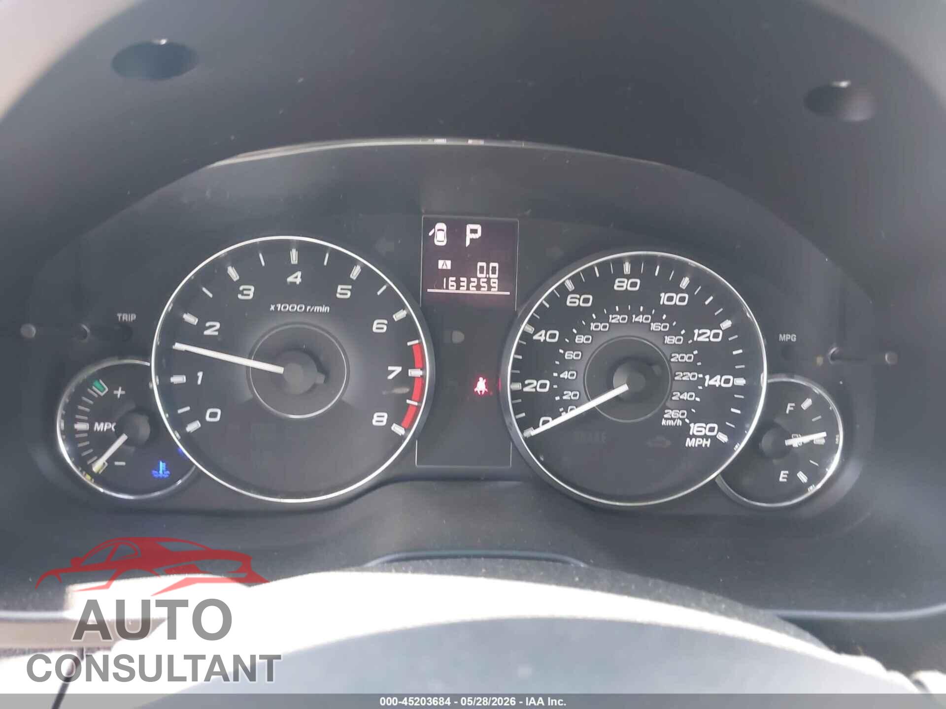 SUBARU OUTBACK 2012 - 4S4BRDKC0C2211359