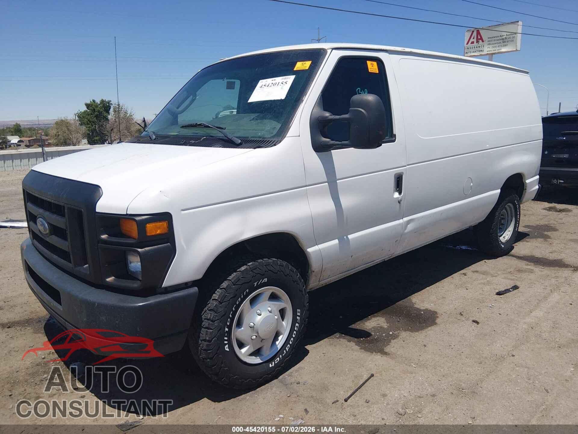 FORD E-250 2009 - 1FTNE24L59DA00816
