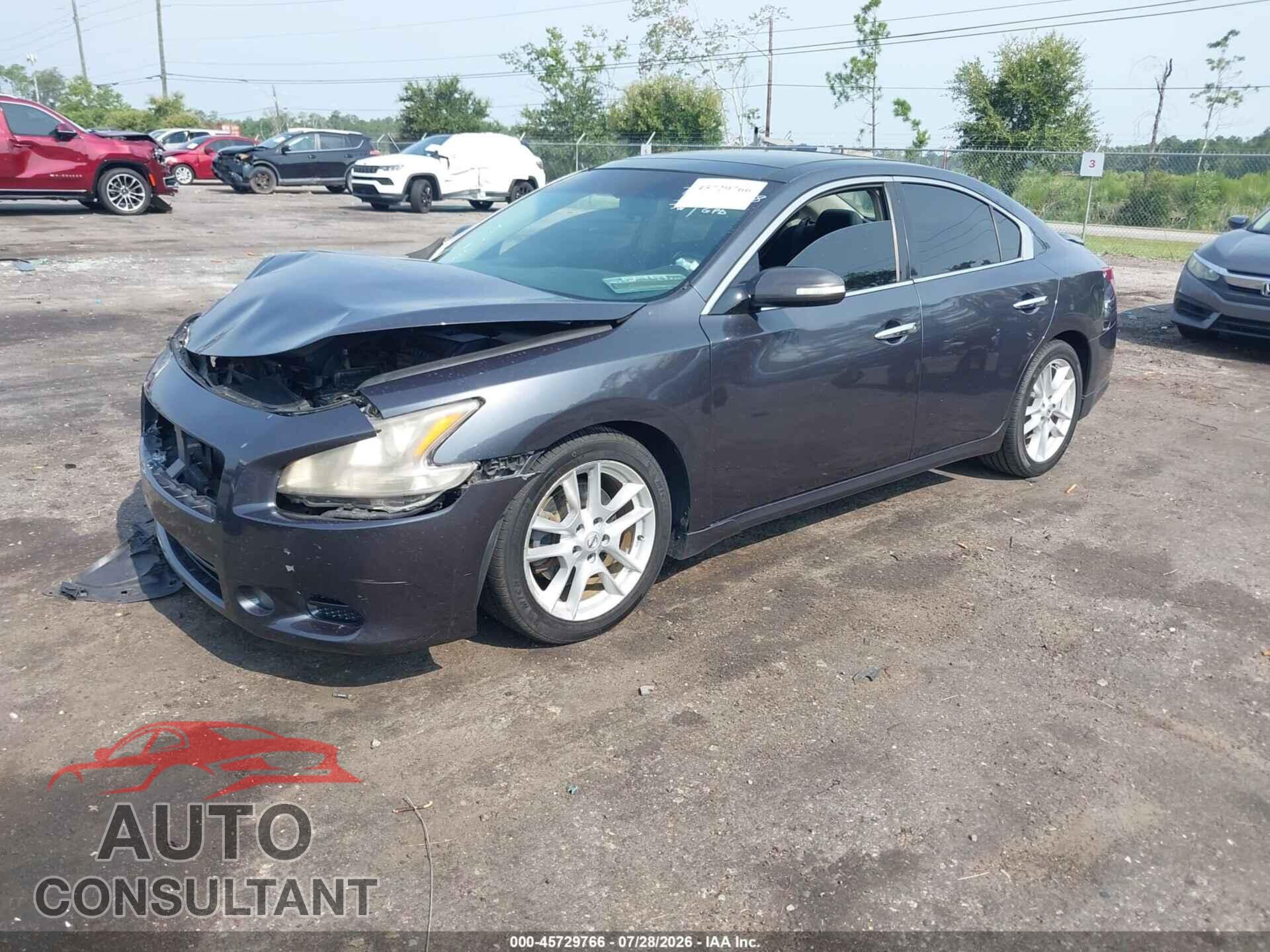 NISSAN MAXIMA 2011 - 1N4AA5AP8BC836737