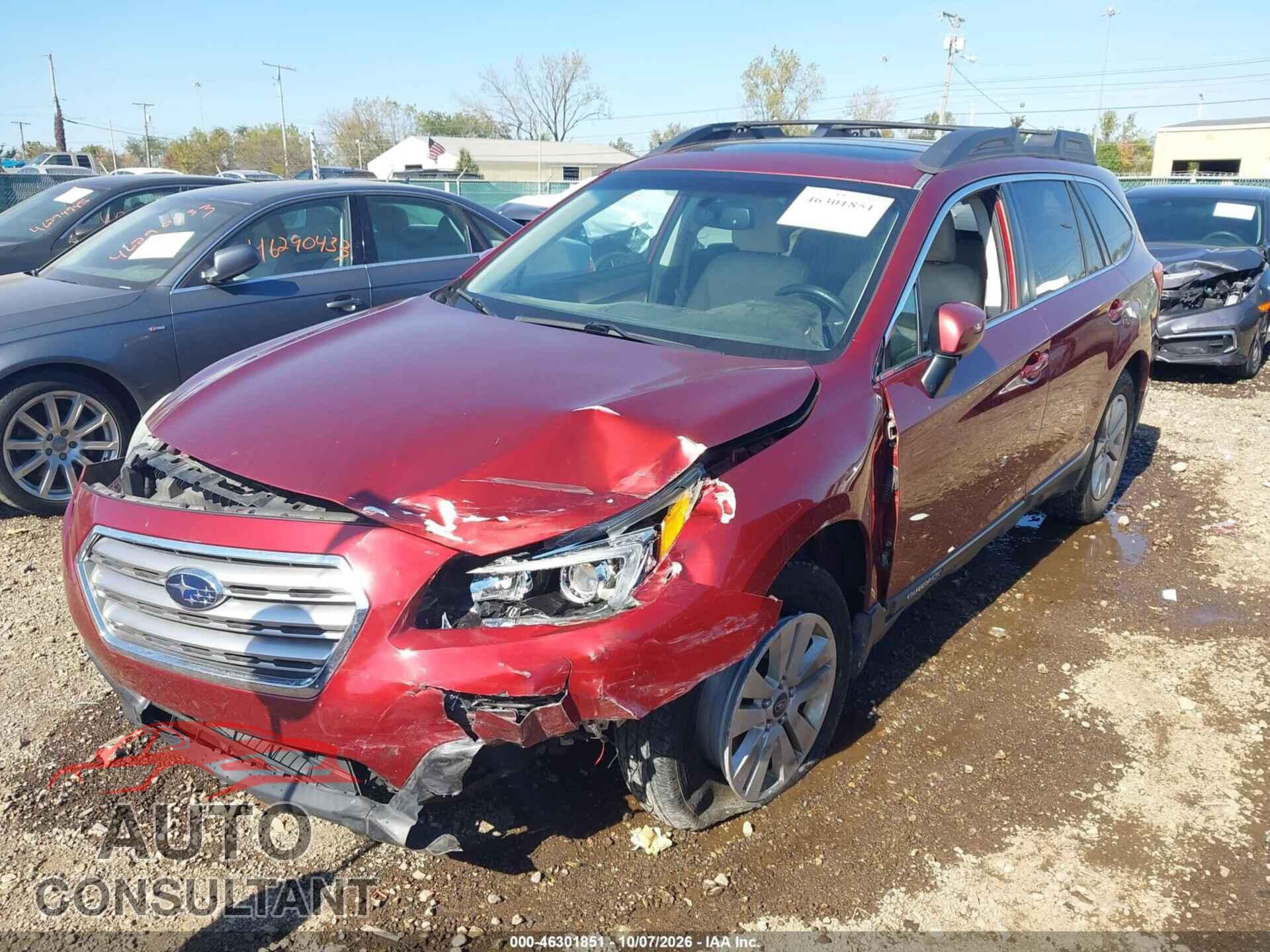 SUBARU OUTBACK 2016 - 4S4BSBEC2G3280946