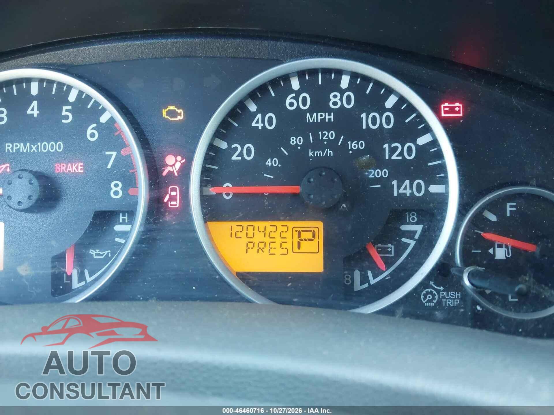 NISSAN FRONTIER 2012 - 1N6AD0EV4CC467385