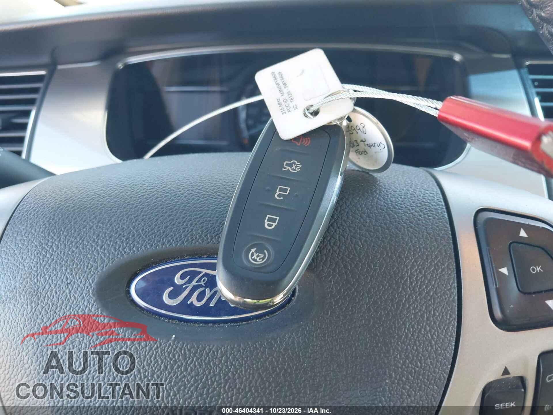 FORD TAURUS 2013 - 1FAHP2E83DG104820