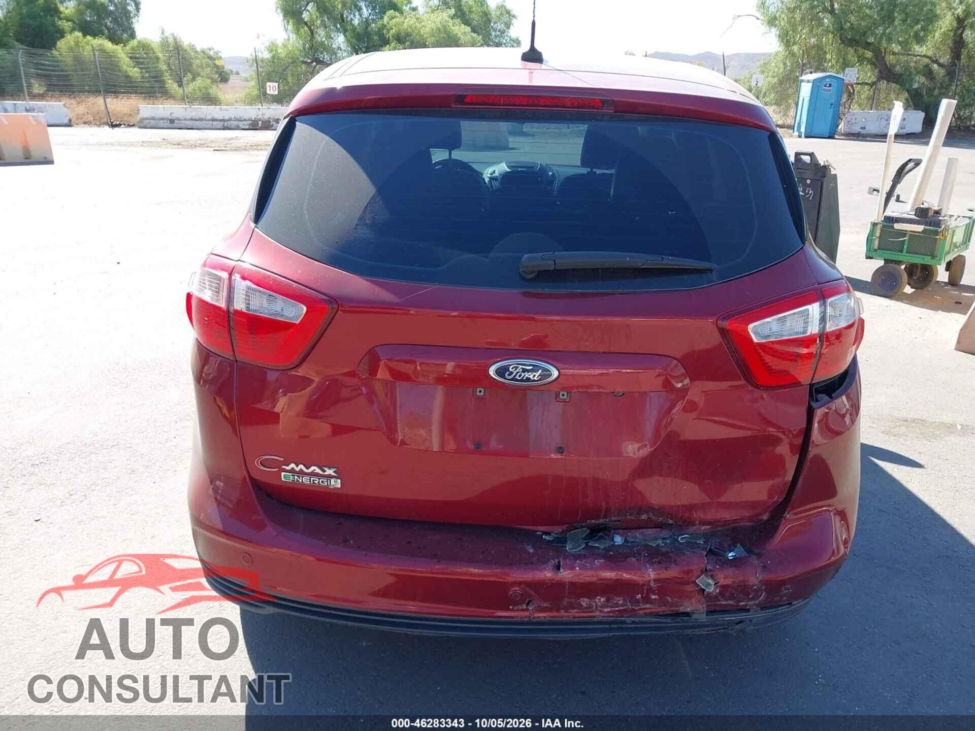 FORD C-MAX ENERGI 2016 - 1FADP5CU3GL103257