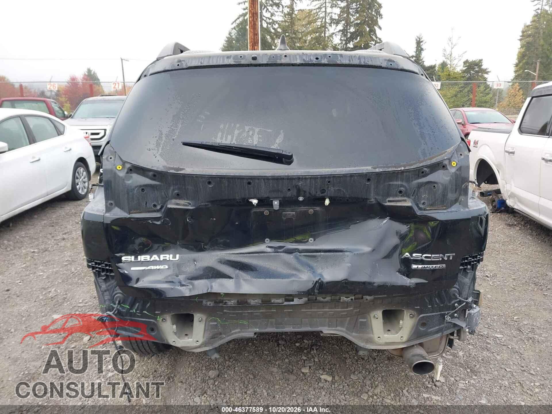 SUBARU ASCENT 2022 - 4S4WMAPD7N3430929
