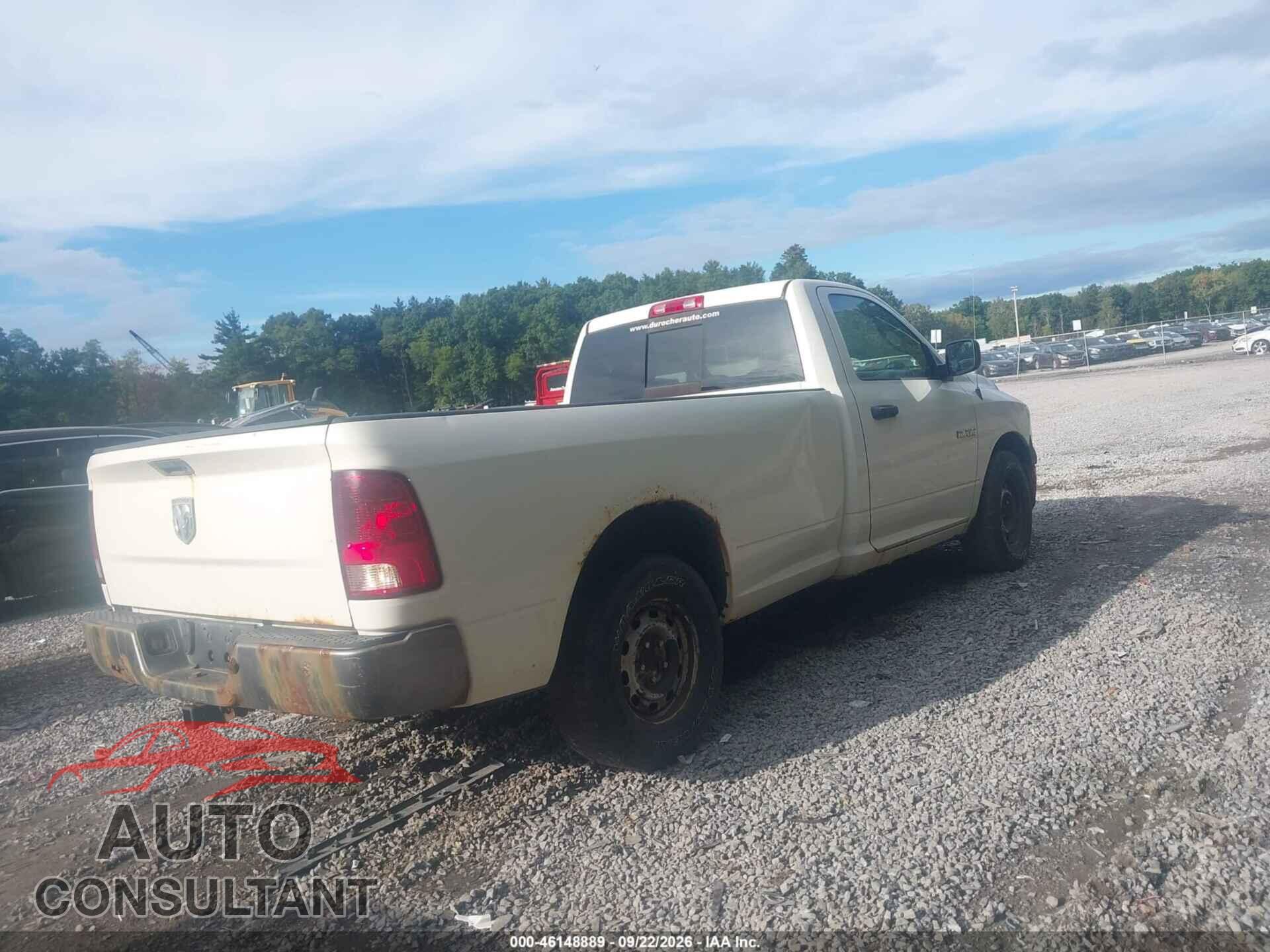DODGE RAM 1500 2009 - 1D3HB16K09J531063