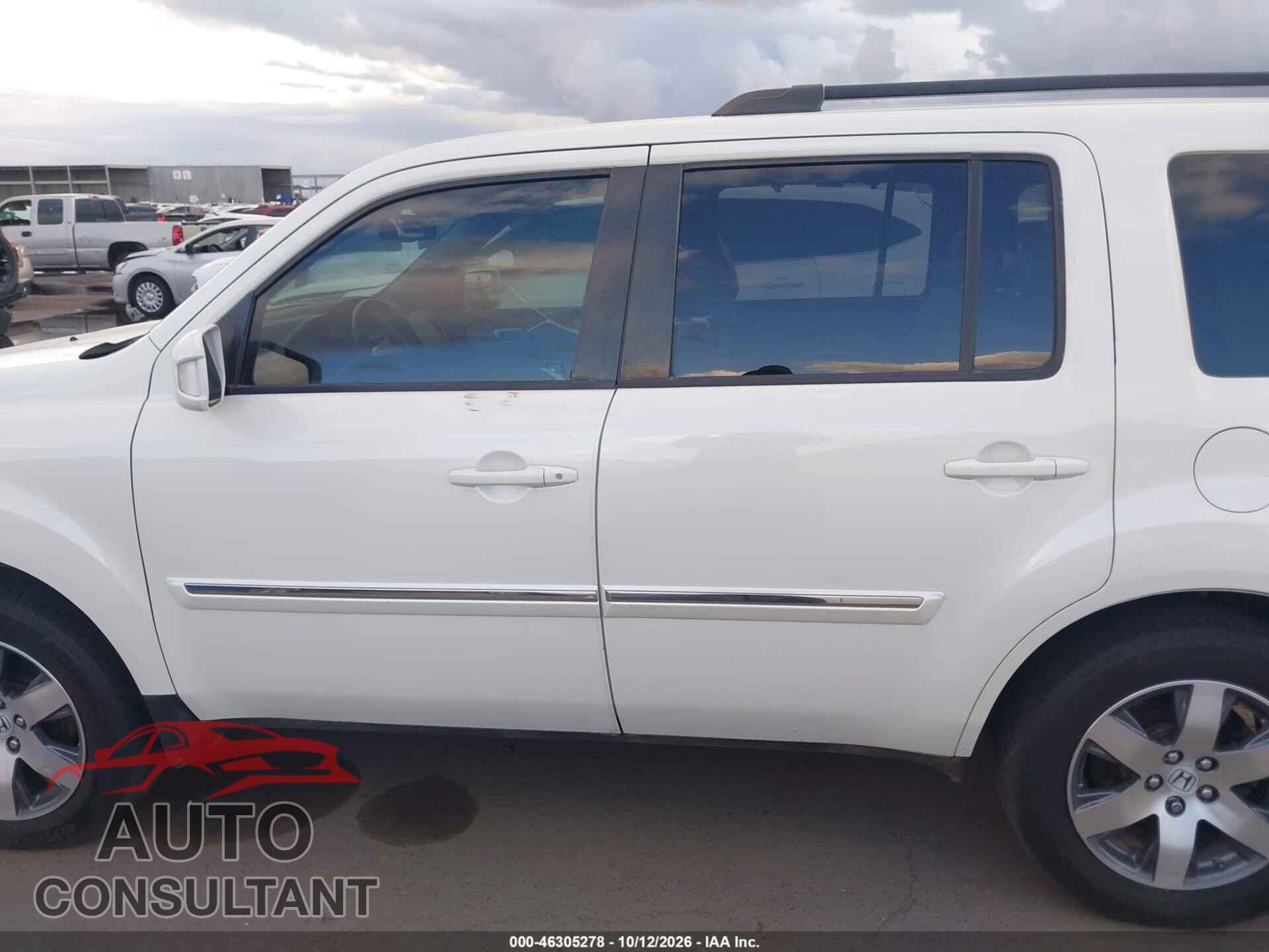 HONDA PILOT 2013 - 5FNYF3H93DB021552