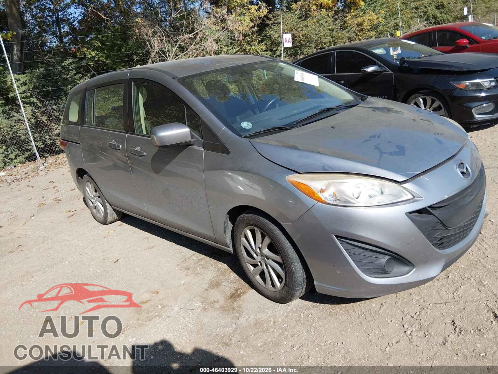 MAZDA MAZDA5 2012 - JM1CW2BL6C0137883