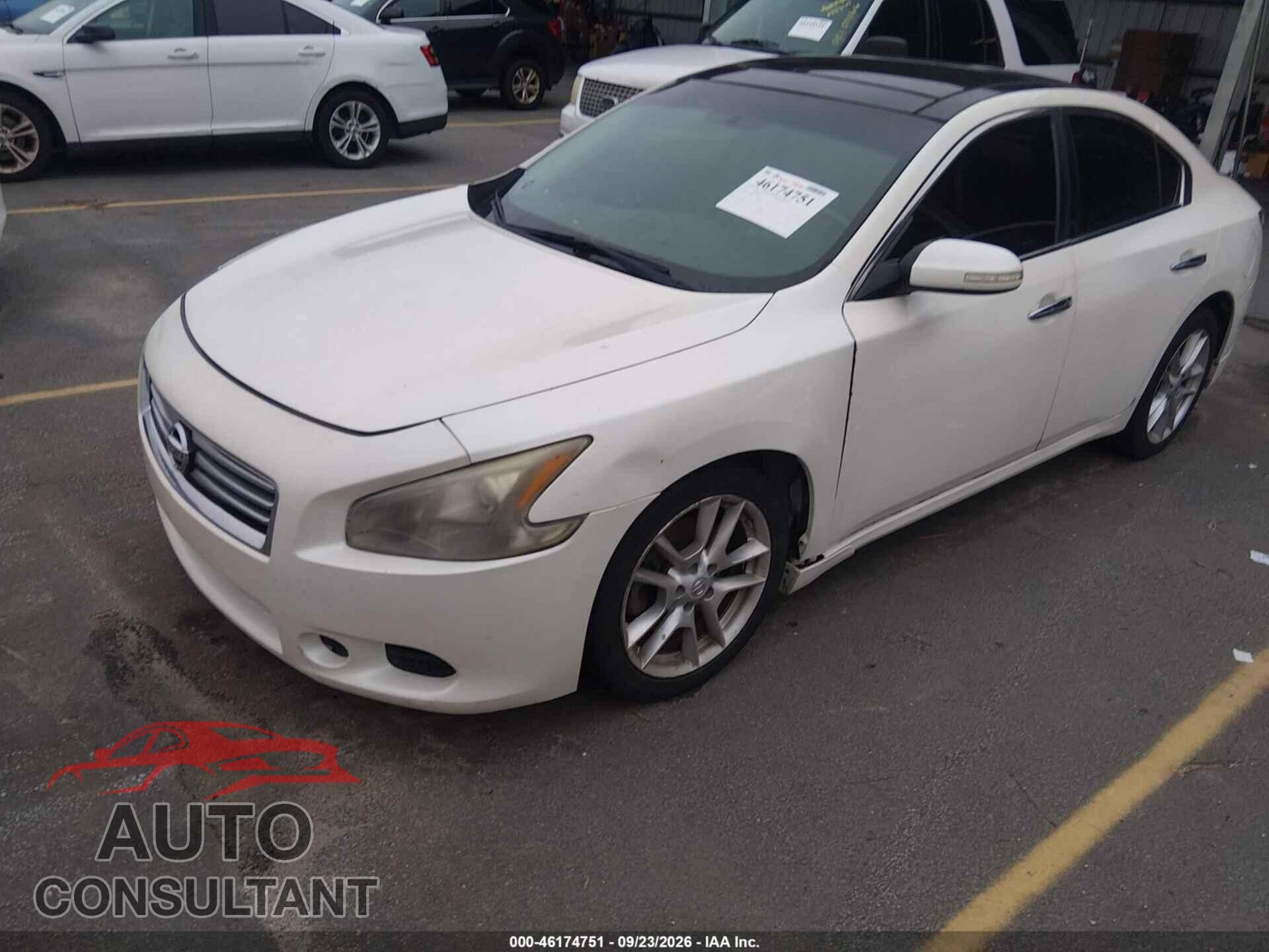 NISSAN MAXIMA 2011 - 1N4AA5AP8BC856485